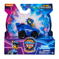 Figurina si Vehicul Paw Patrol Mighty Pups Chase, SPM6067086-20142215