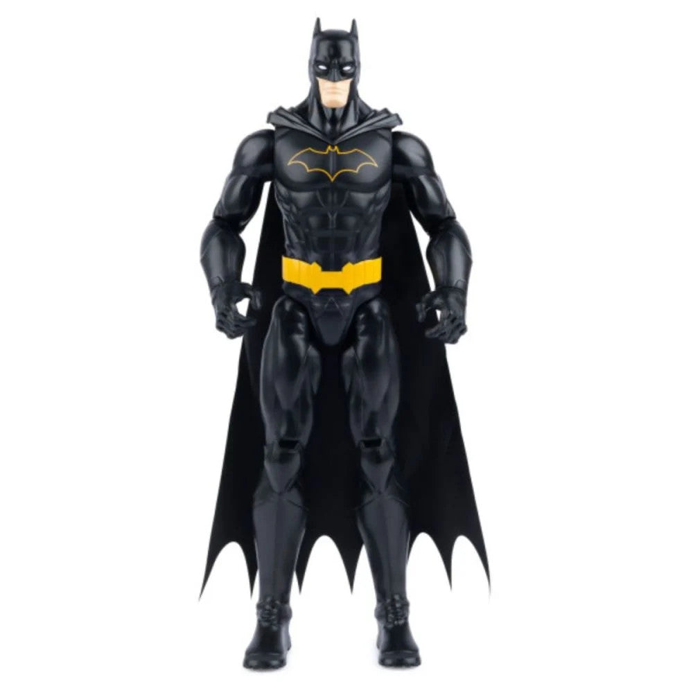 Figurina Spin Master Batman in Armura Gri si Elemente Galbene 25cm, SPM6055697-20138359