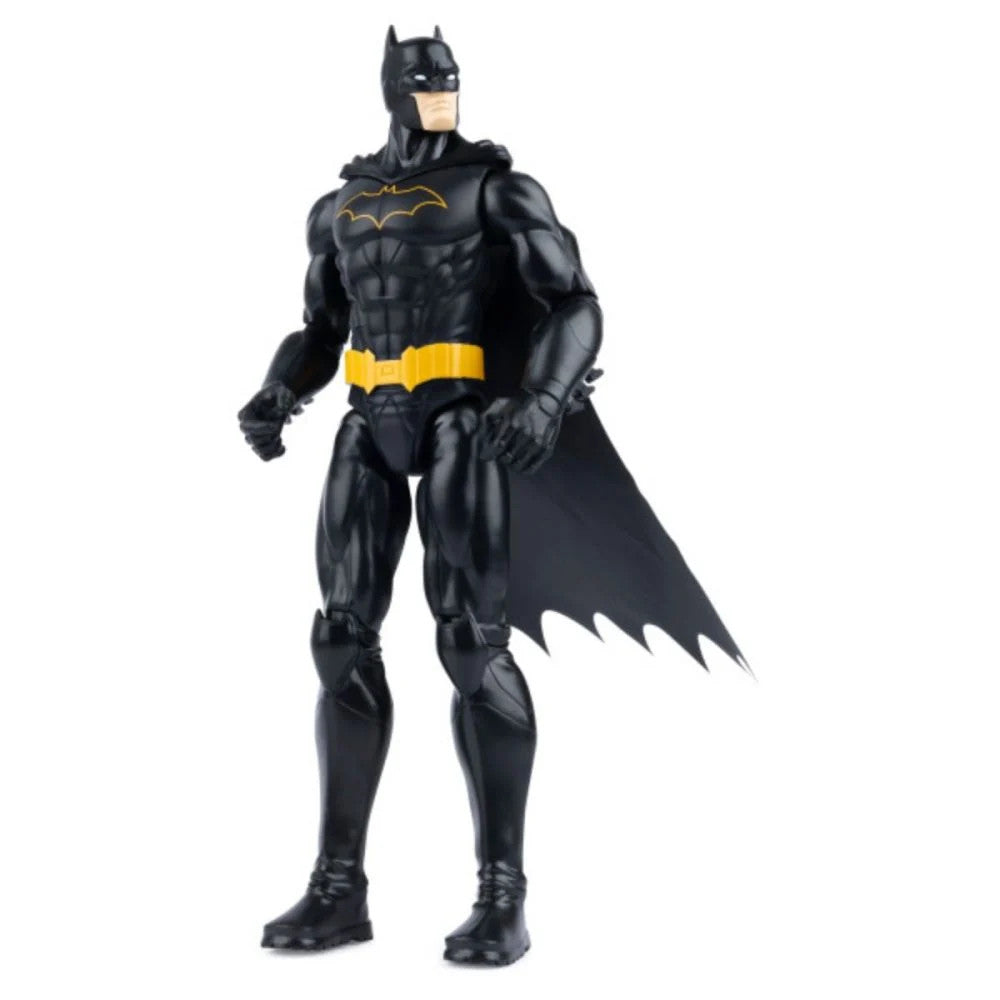 Figurina Spin Master Batman in Armura Gri si Elemente Galbene 25cm, SPM6055697-20138359