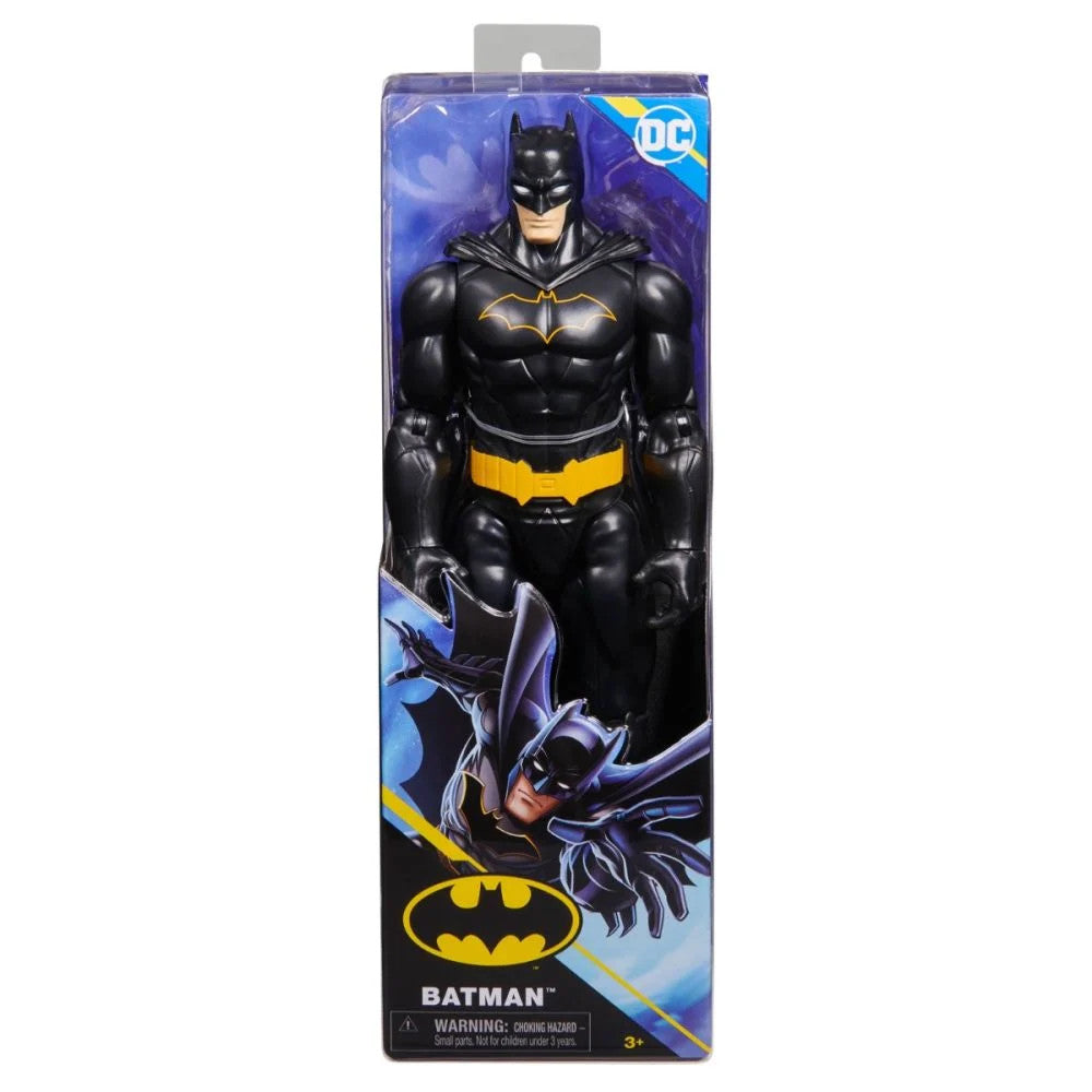 Figurina Spin Master Batman in Armura Gri si Elemente Galbene 25cm, SPM6055697-20138359