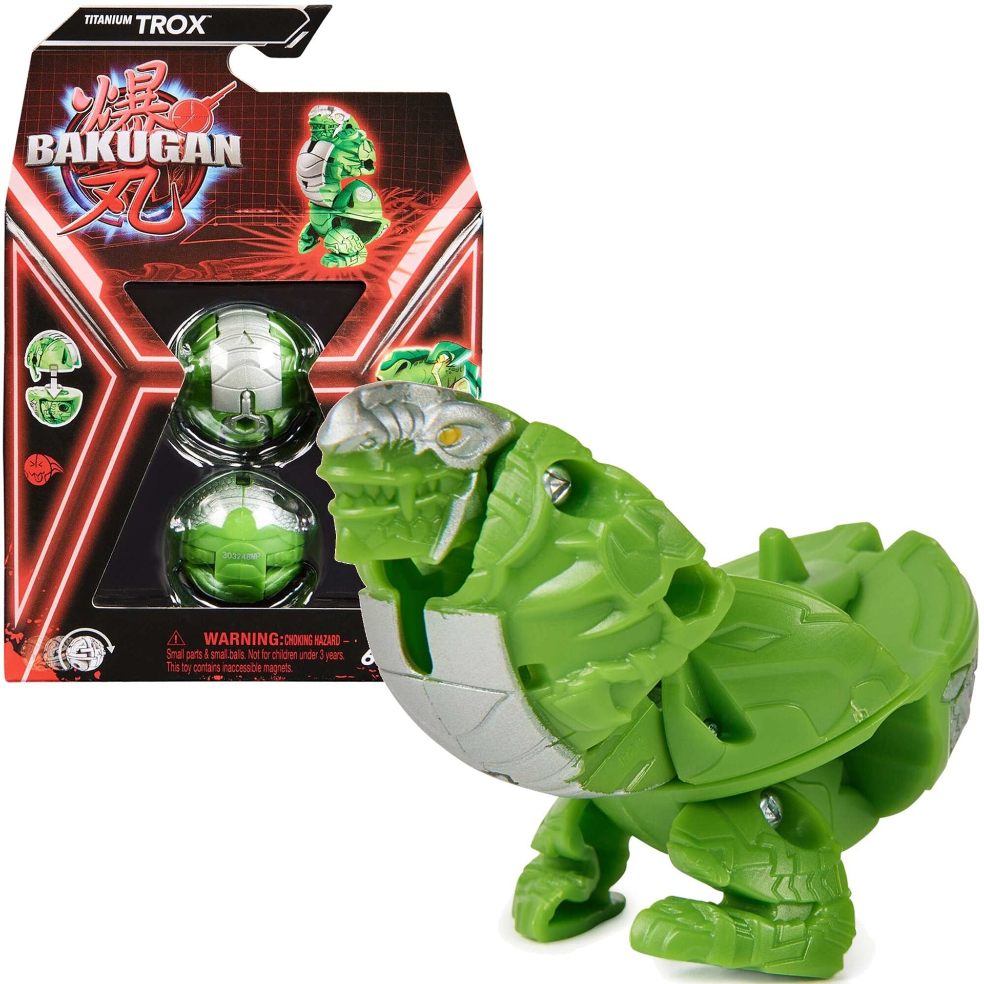 Bila de Baza  Bakugan Spin Master  Titanium Trox, SPM6066716-20141562