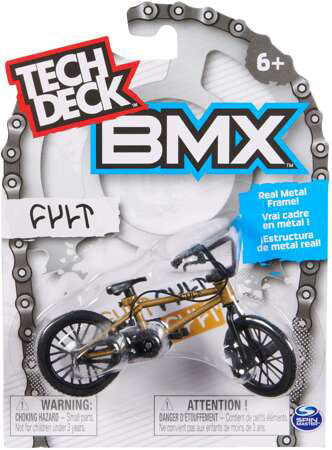 Macheta Mini Bicicleta Tech Deck BMX Fult Auriu, SPM6028602-20145903