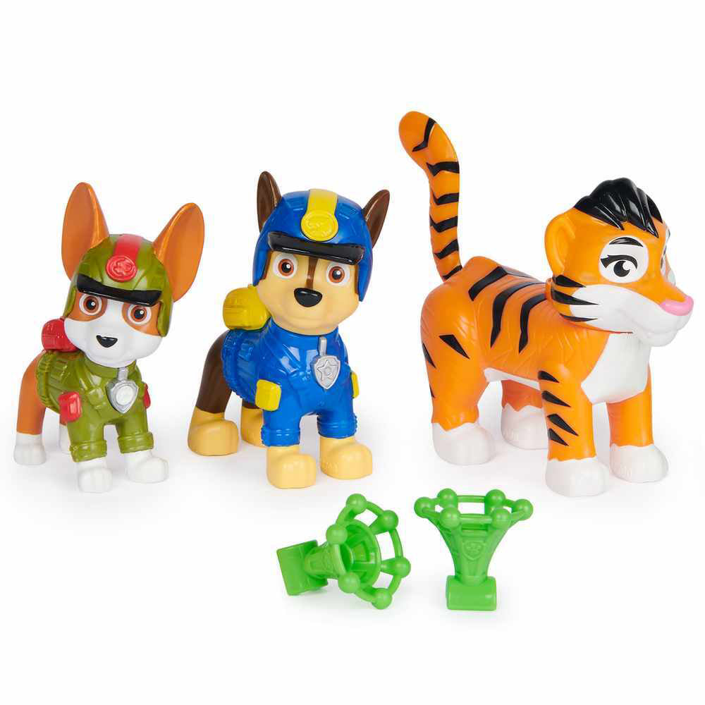 Set Figurine Spin Master Paw Patrol Chase, Tracker si Tigrul, SPM6068080-20143982