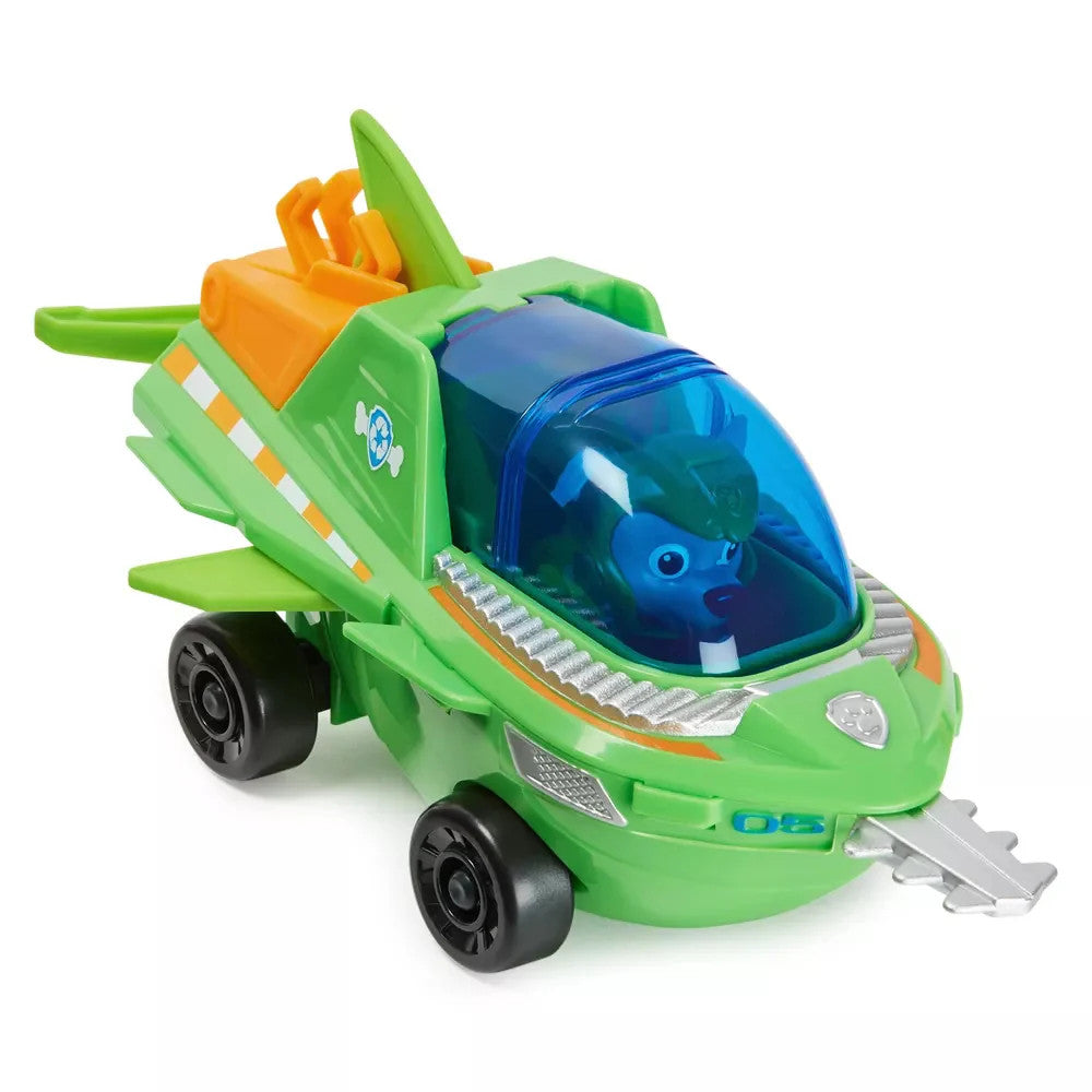 Figurina si Vehicul Paw Patrol  Aqua Rocky's Sawfish, SPM6065229-20139009