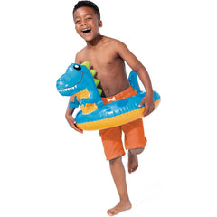 Colac Intex pentru Copii Dino Albastru 3-6 ani, IX59221NPdino