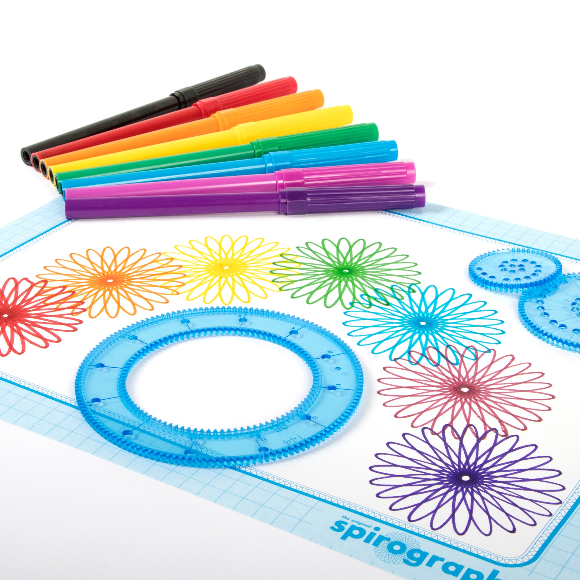 Set Creativ pentru Desen Spirograph cu Marker, PMSP202/1013Z