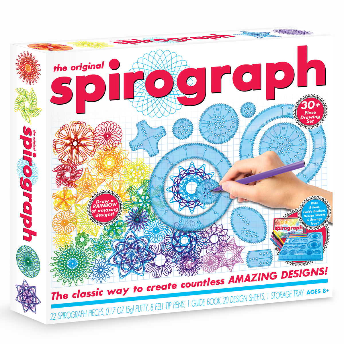 Set Creativ pentru Desen Spirograph cu Marker, PMSP202/1013Z