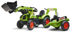 Tractor cu Pedale Claas Arion 430 cu Cupa, Excavator si Remorca, 2070Y