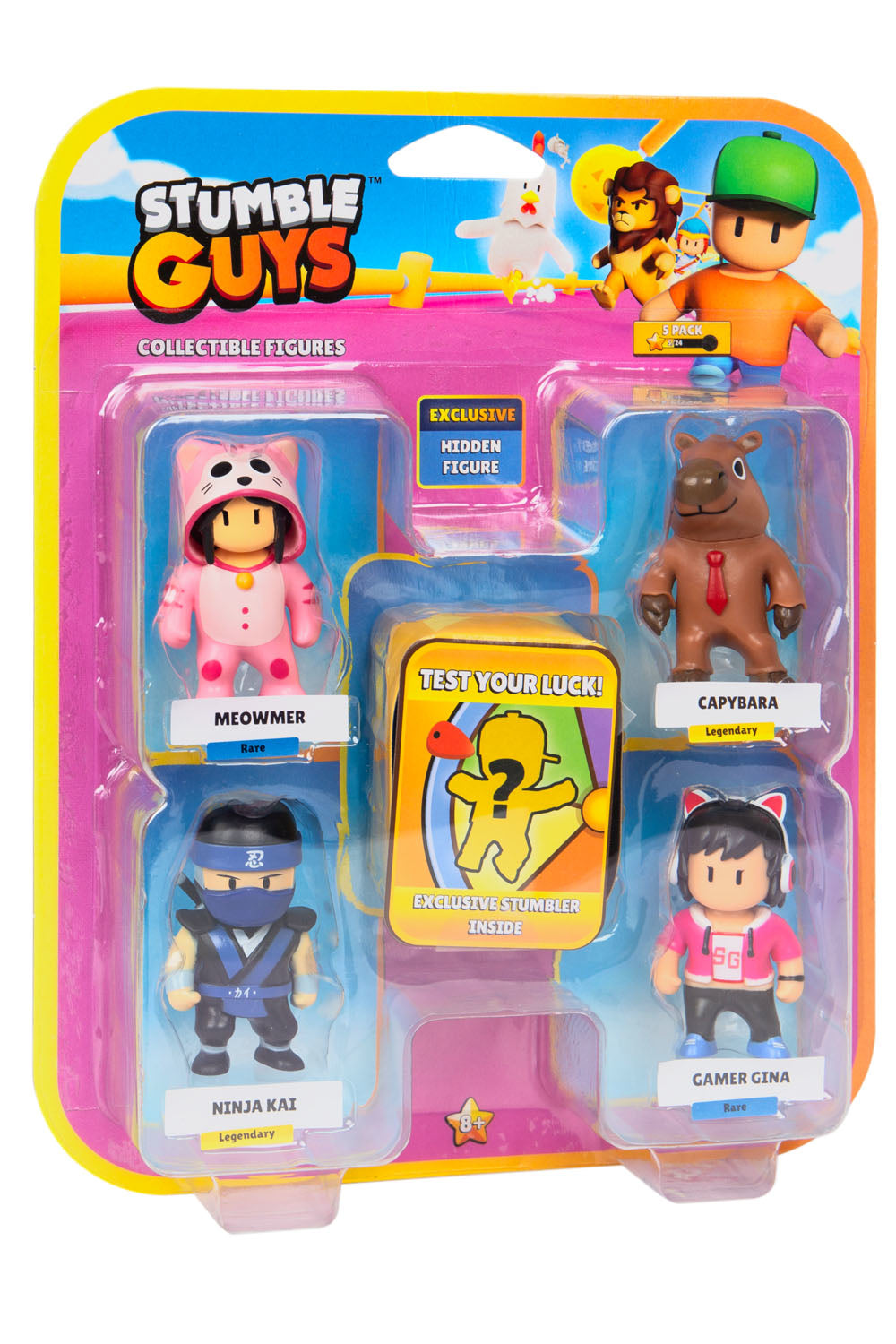 Set Figurine Stumble Guys  5 buc pe Blister D, PMISG2040D