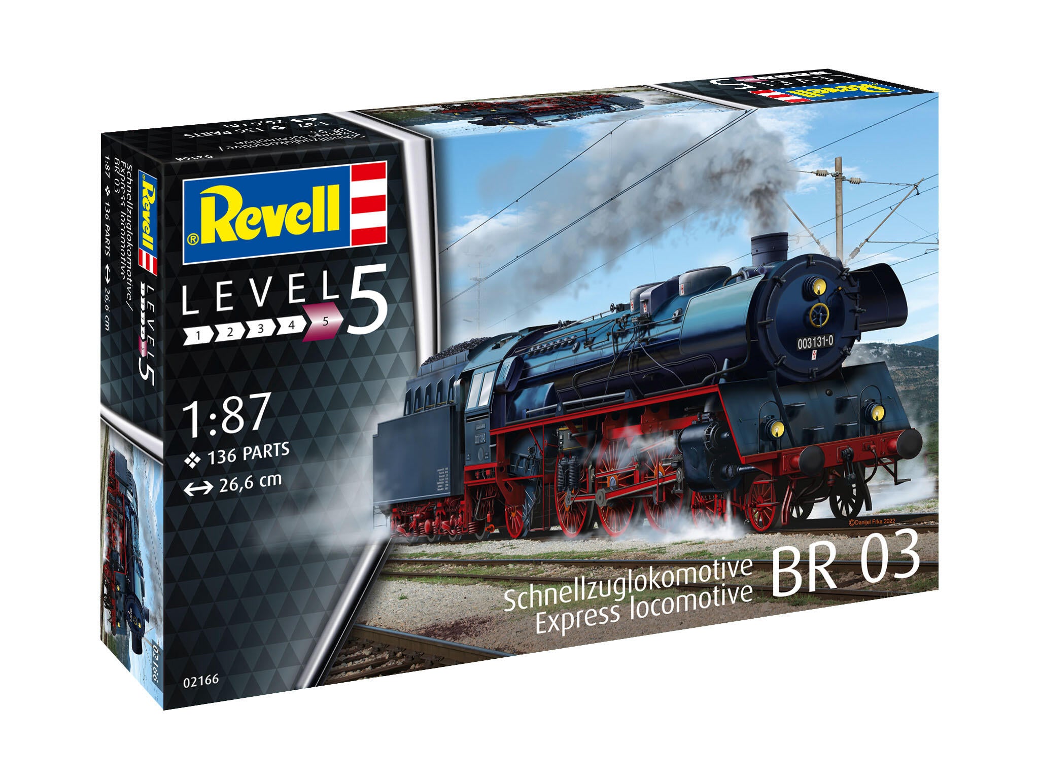Revell Kit Locomotiva Express Br03 & Tender Rev02166