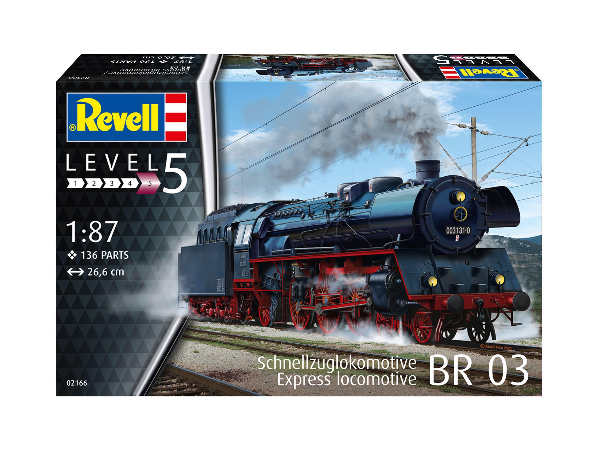 Revell Kit Locomotiva Express Br03 & Tender Rev02166