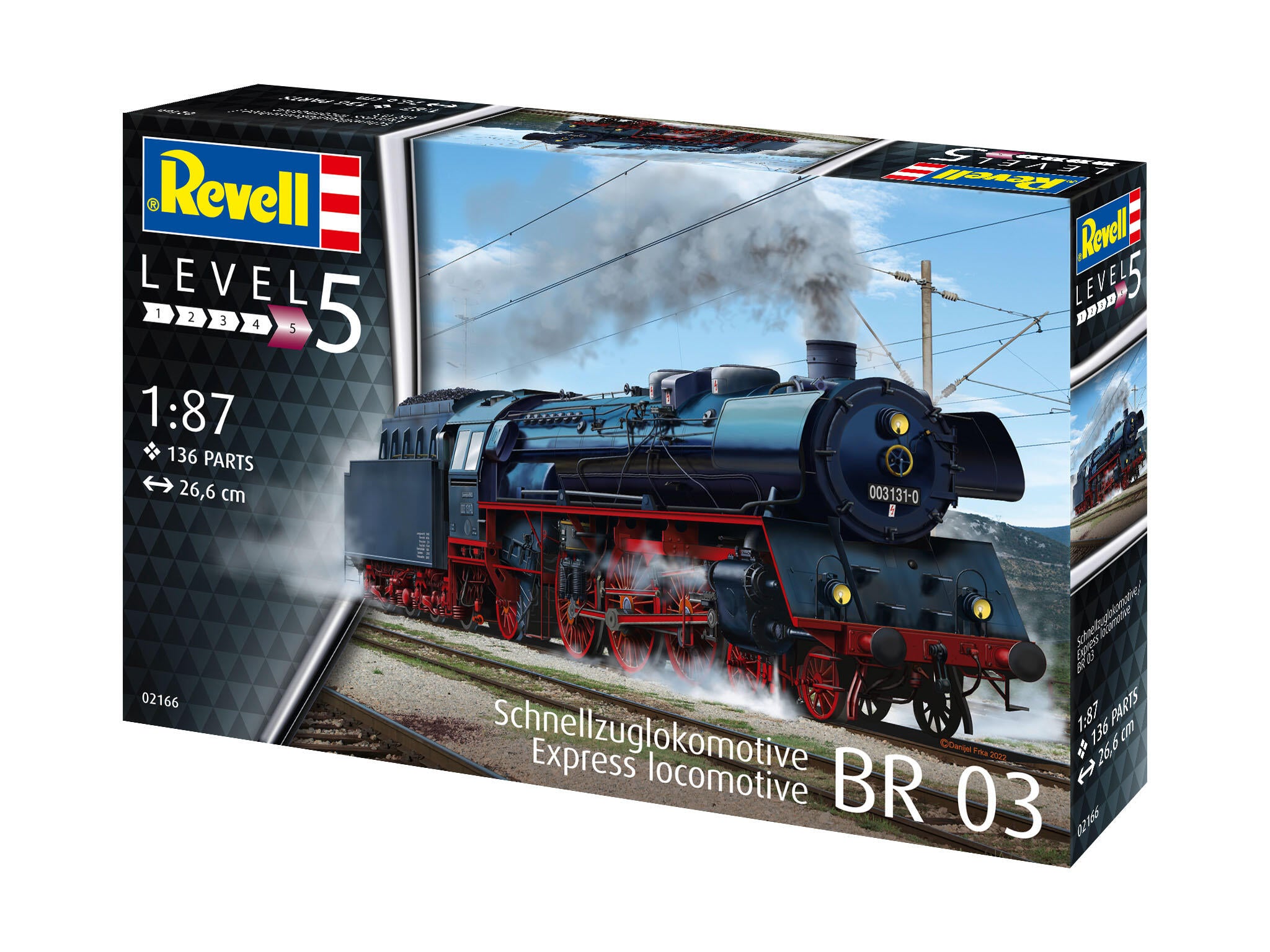 Revell Kit Locomotiva Express Br03 & Tender Rev02166