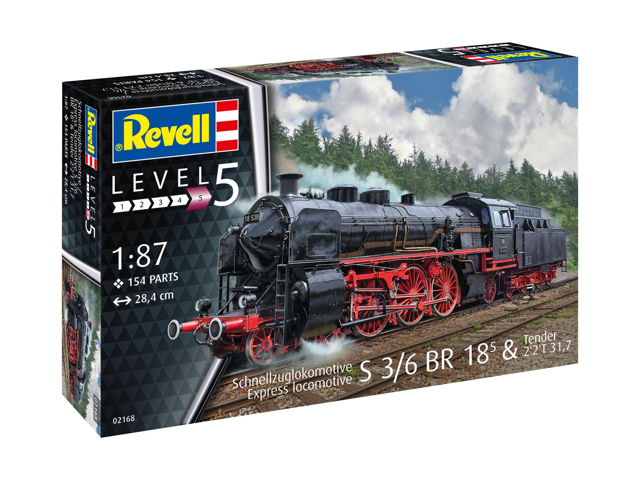 Revell Kit Express Locomotive S3/6 Rev02168