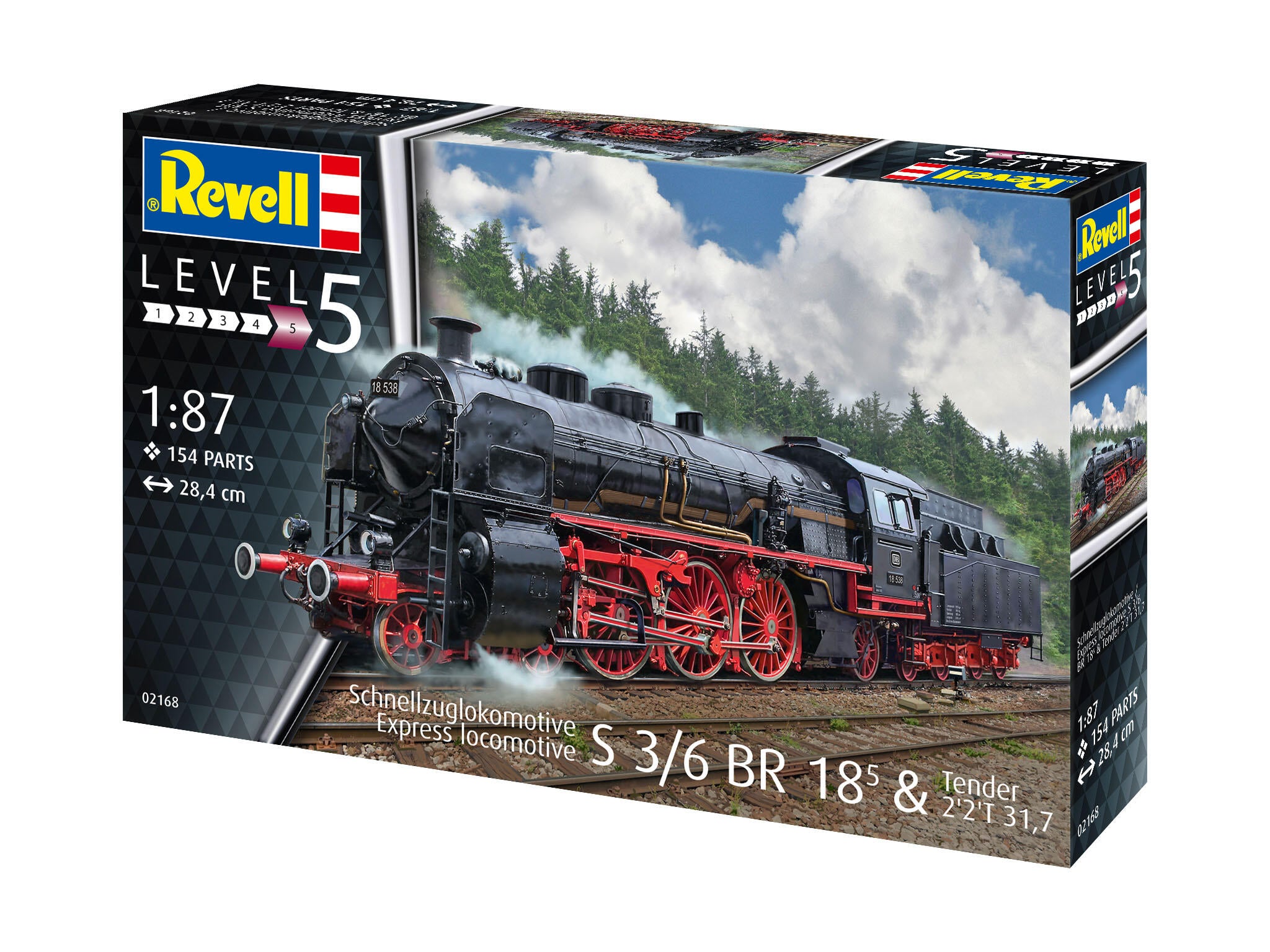 Revell Kit Express Locomotive S3/6 Rev02168
