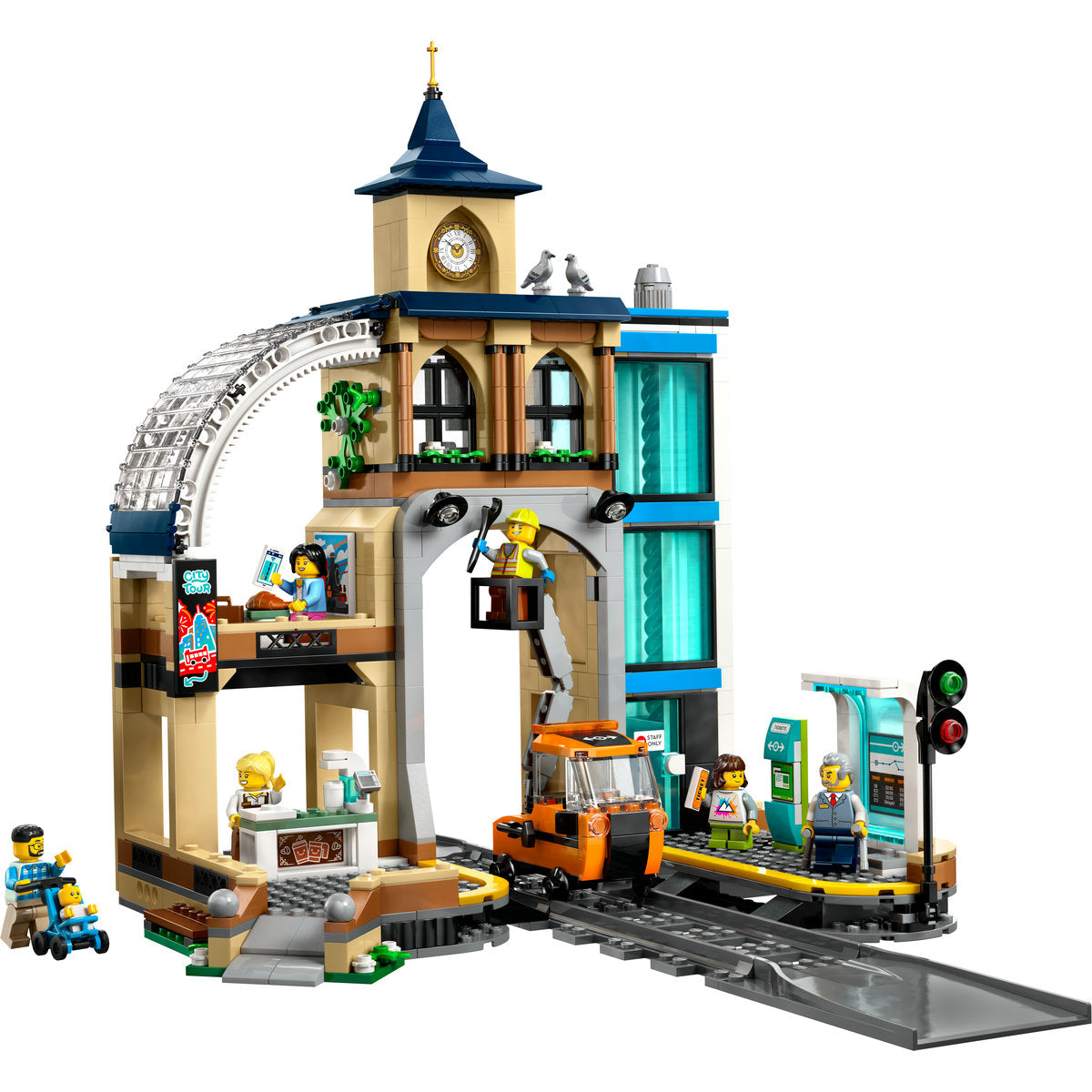 LEGO® City - Gara centrala 60469, 752 piese
