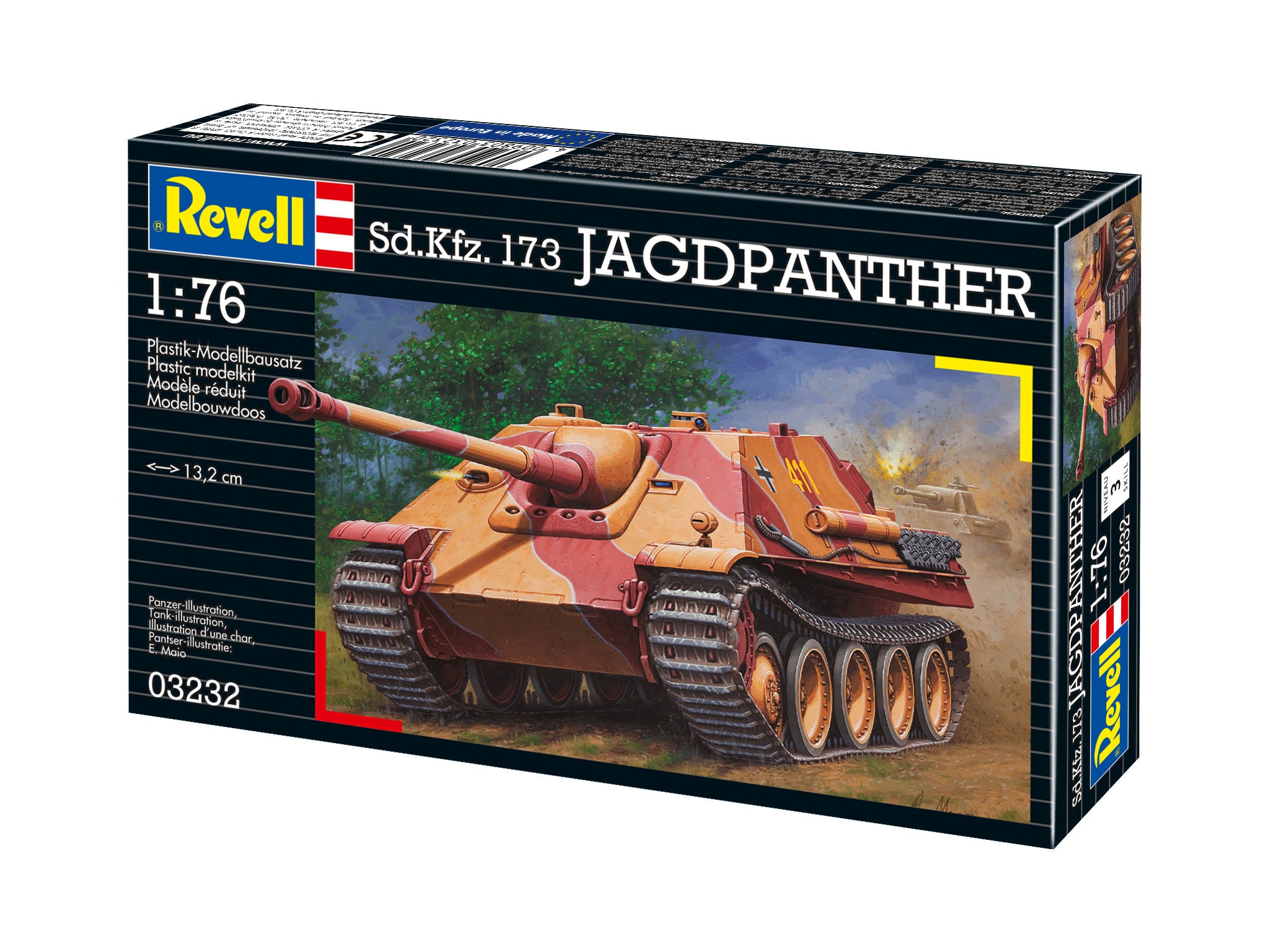Vehicul Militar Revell Sd.Kfz. 173 Jagdpanther Scara 1:76 Rev03232