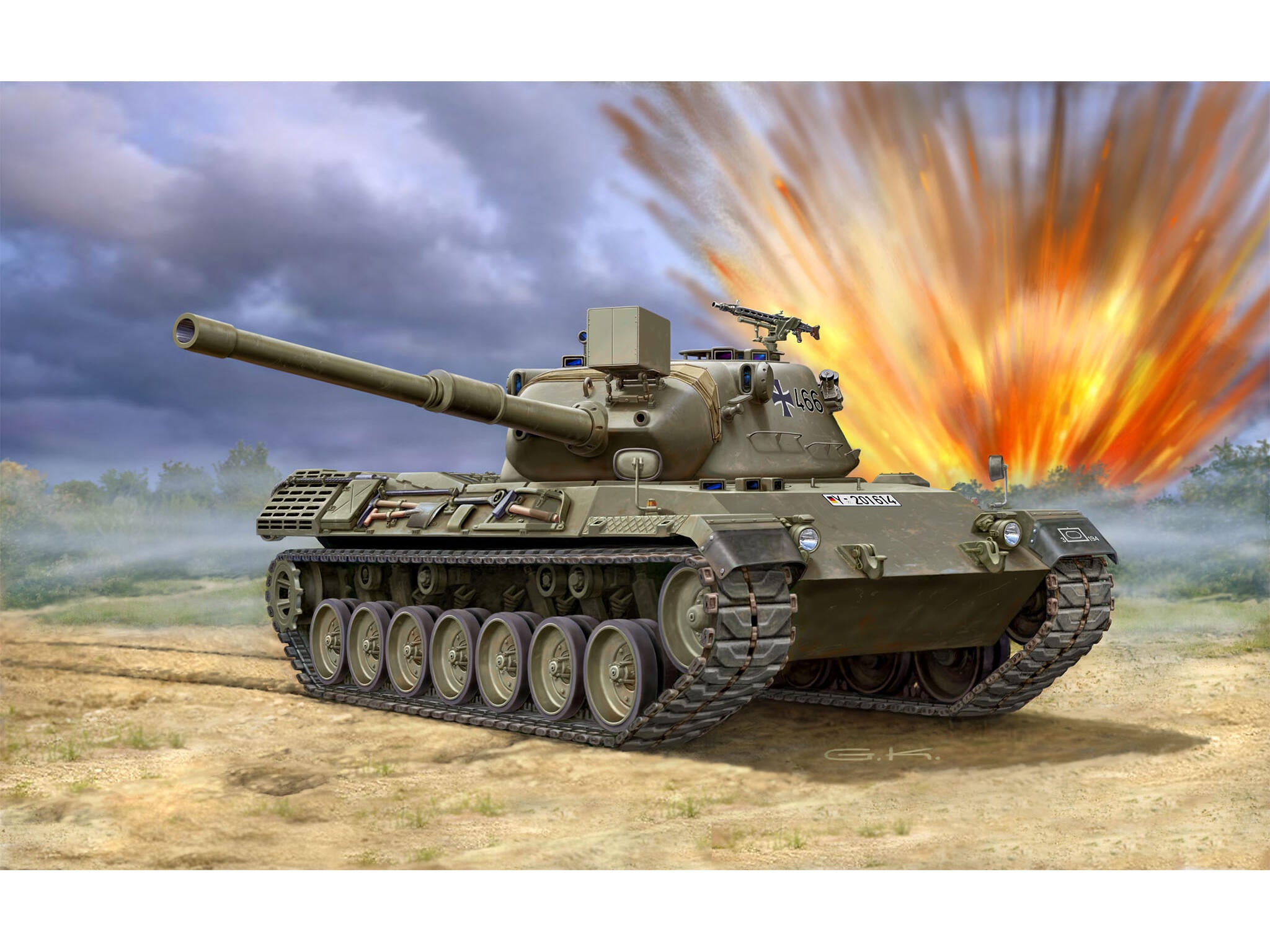 Revell Kit Leopard 1 Rev03240