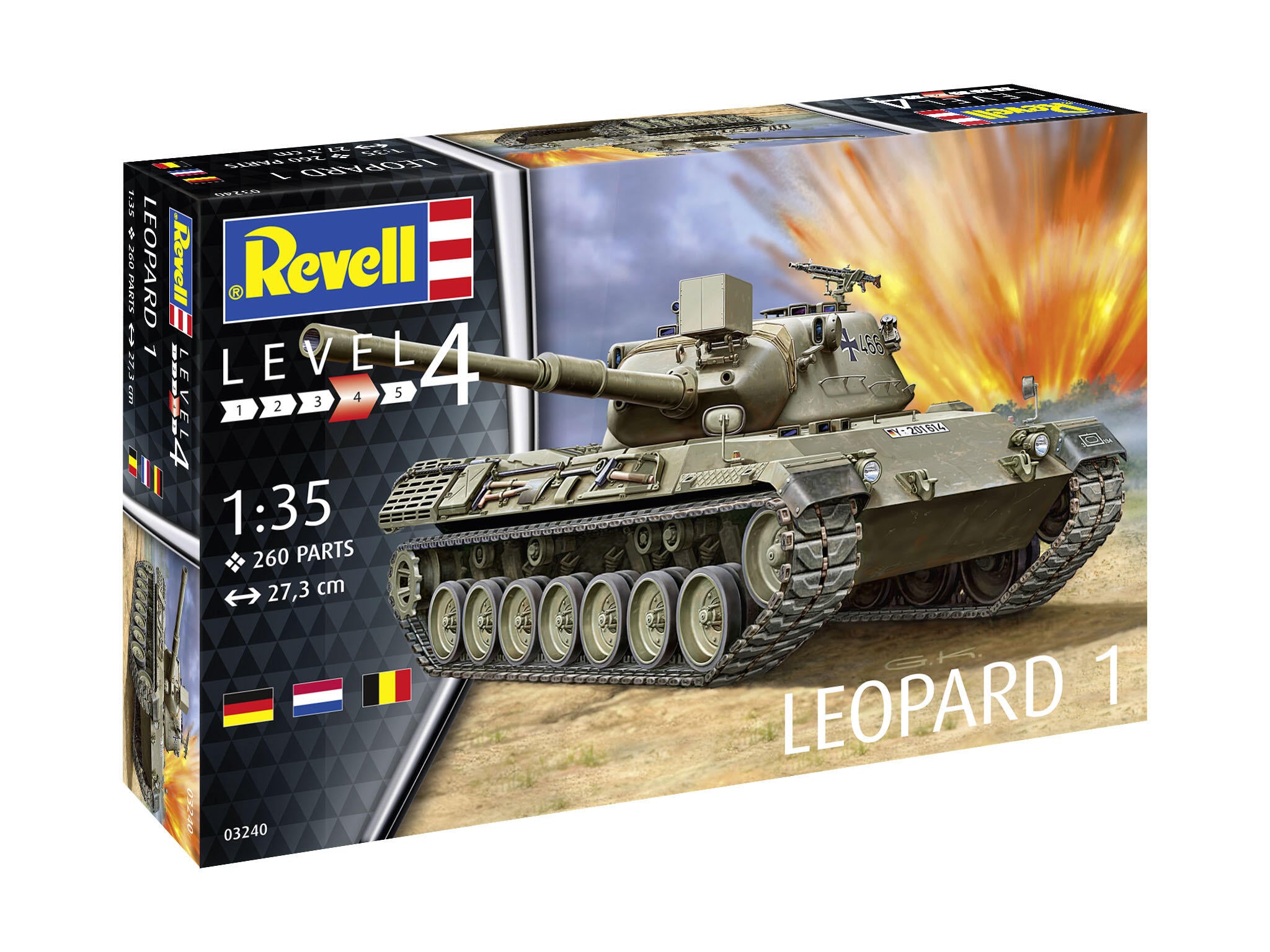 Revell Kit Leopard 1 Rev03240