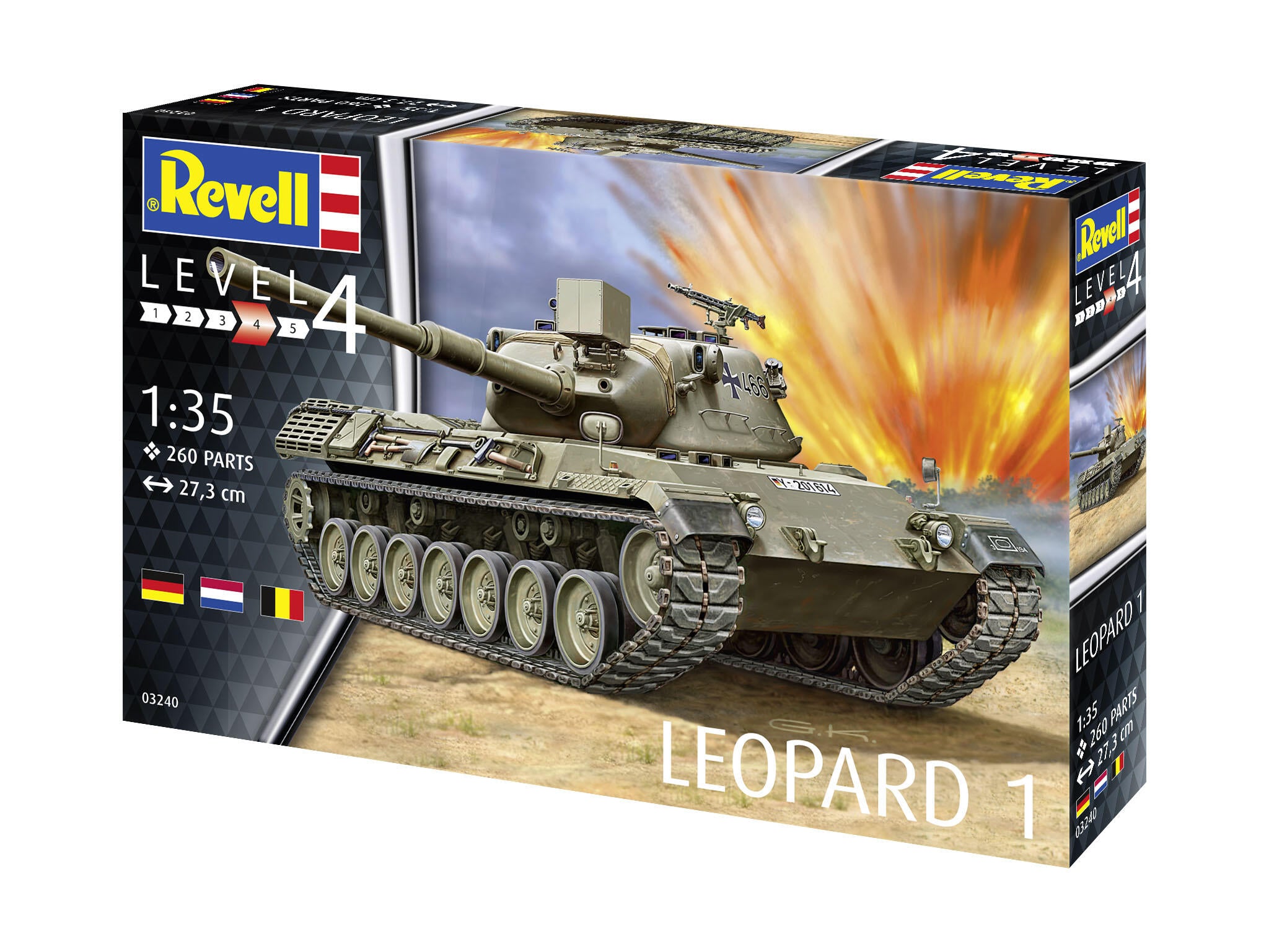 Revell Kit Leopard 1 Rev03240