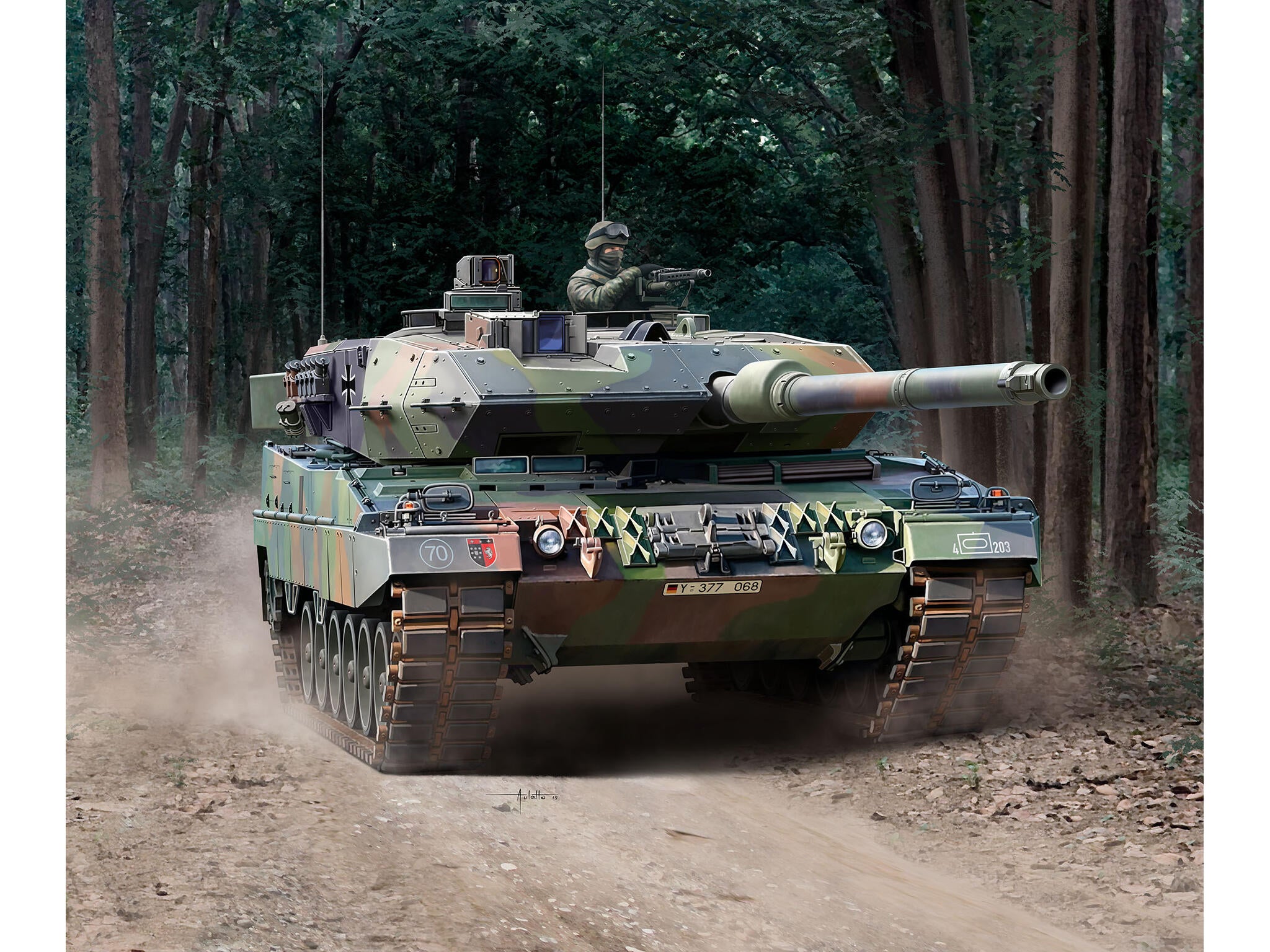 Revell Vehicul Militar  Leopard 2 A6/A6Nl Rev03281
