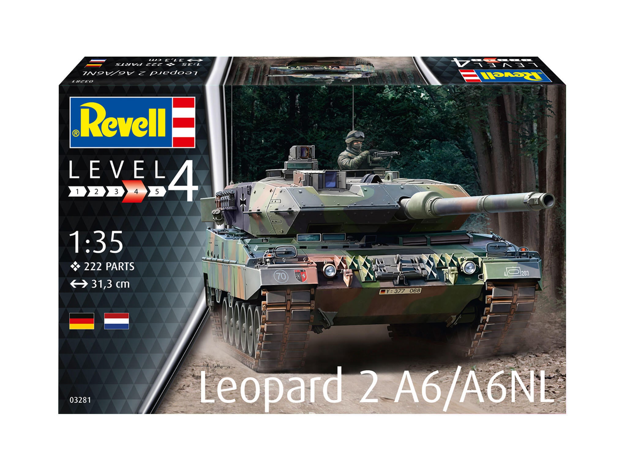 Revell Vehicul Militar  Leopard 2 A6/A6Nl Rev03281