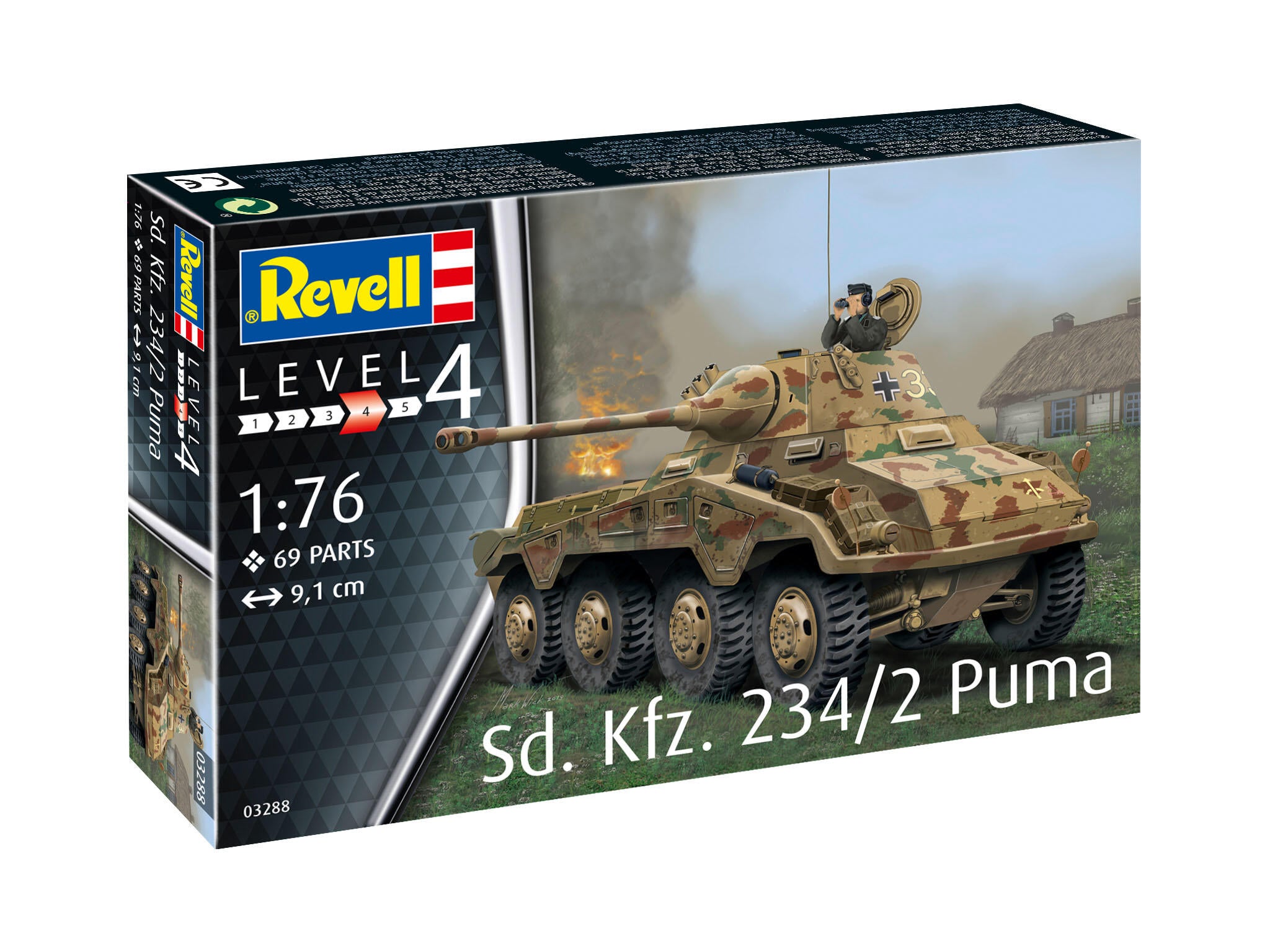 Revell Vehicul Militar  Sd.Kfz. 234/2 Puma Rev03288