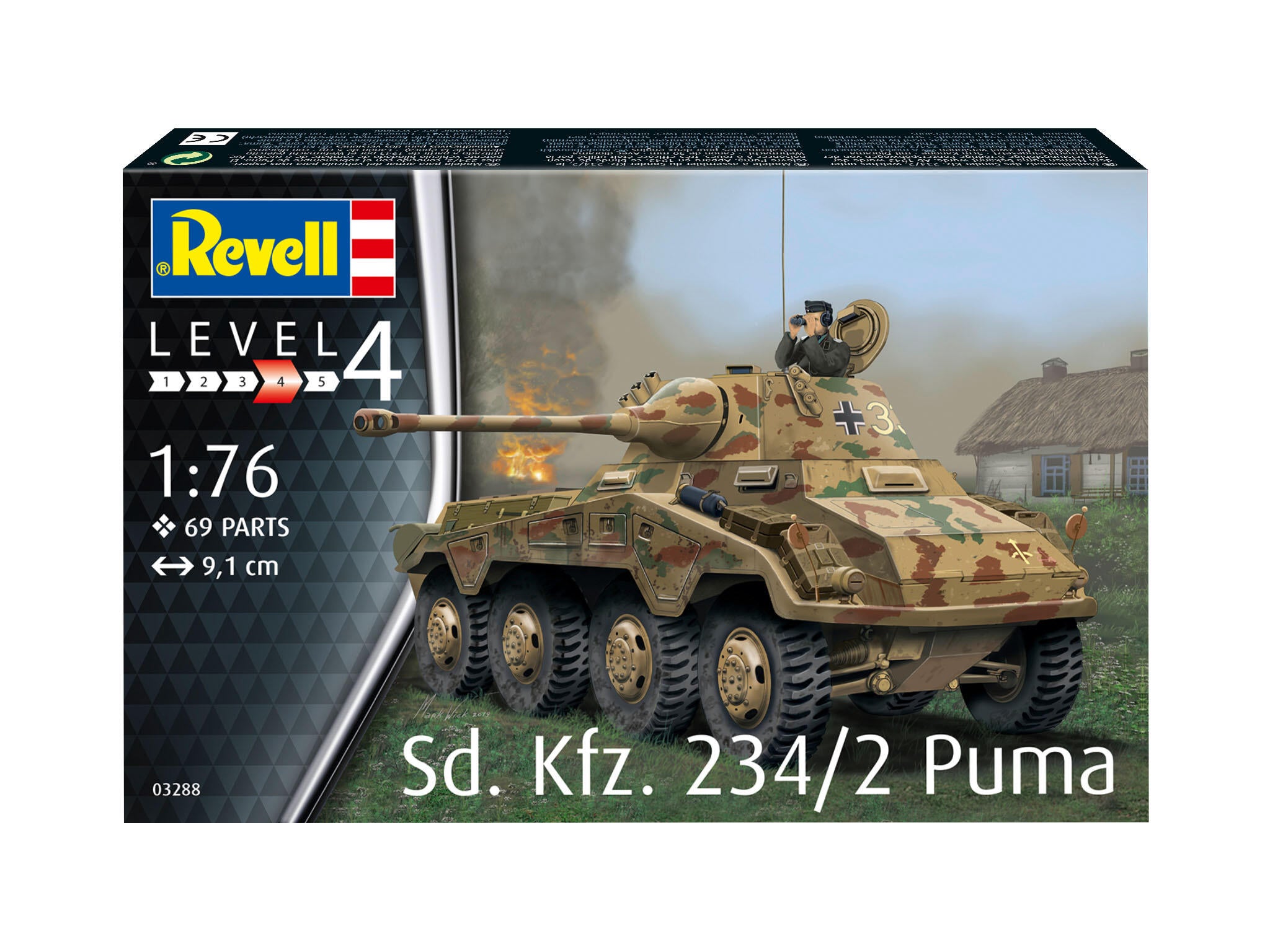 Revell Vehicul Militar  Sd.Kfz. 234/2 Puma Rev03288