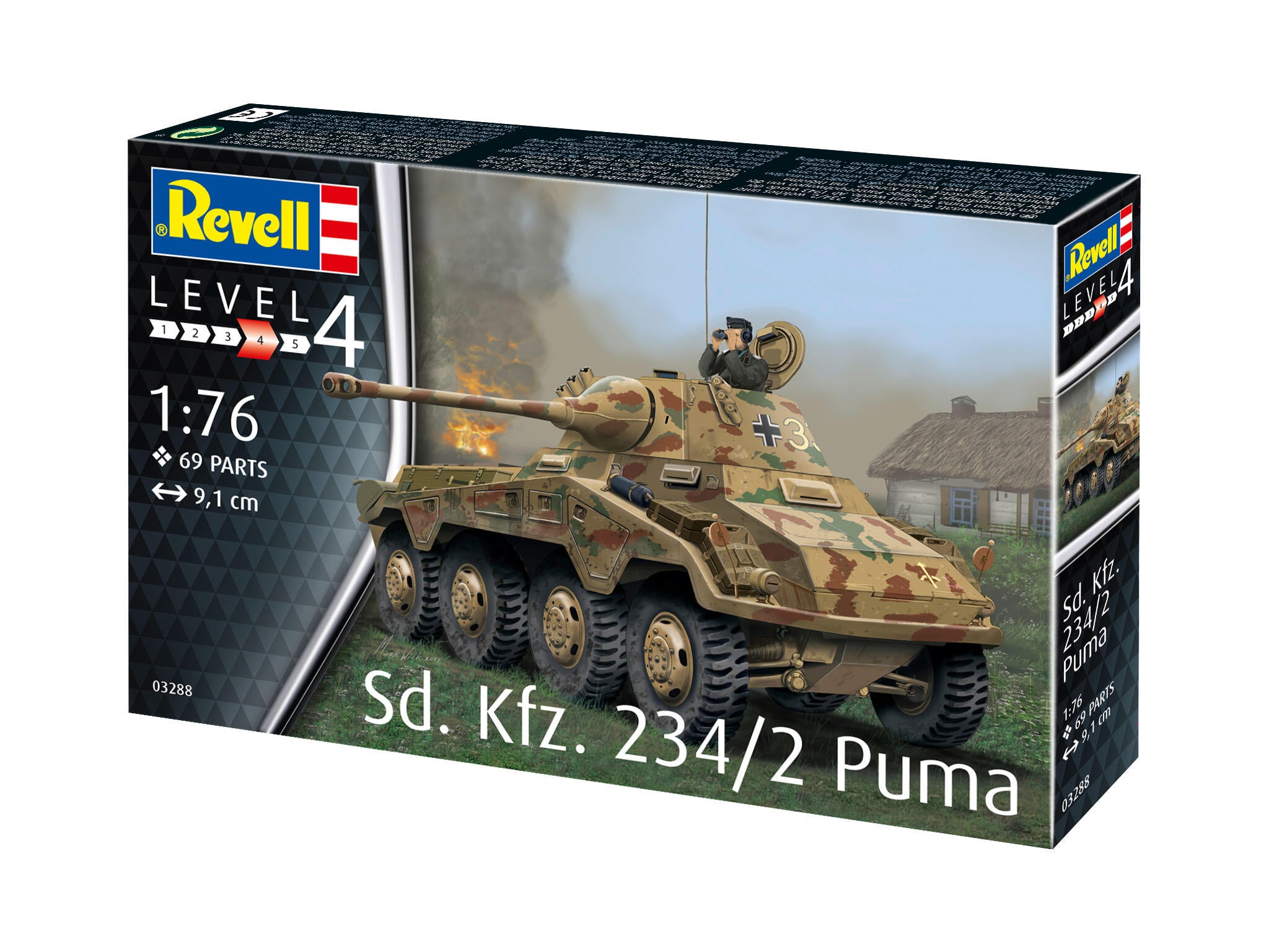 Revell Vehicul Militar  Sd.Kfz. 234/2 Puma Rev03288