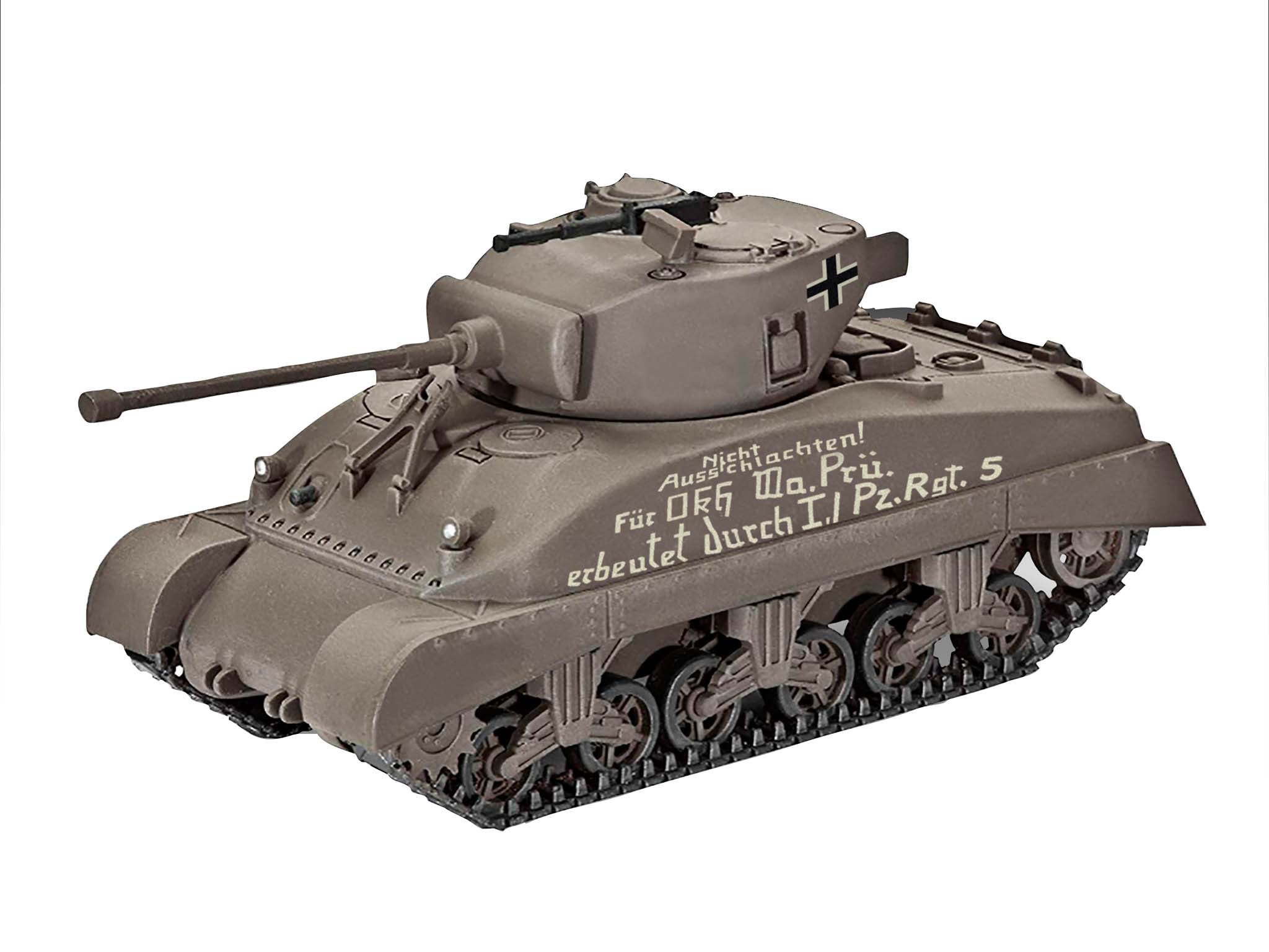 Macheta de asamblat Revell, Tanc Sherman M4A1 ; 03290