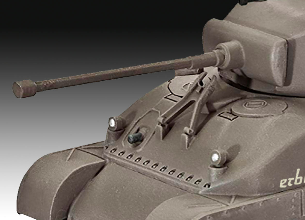 Macheta de asamblat Revell, Tanc Sherman M4A1 ; 03290