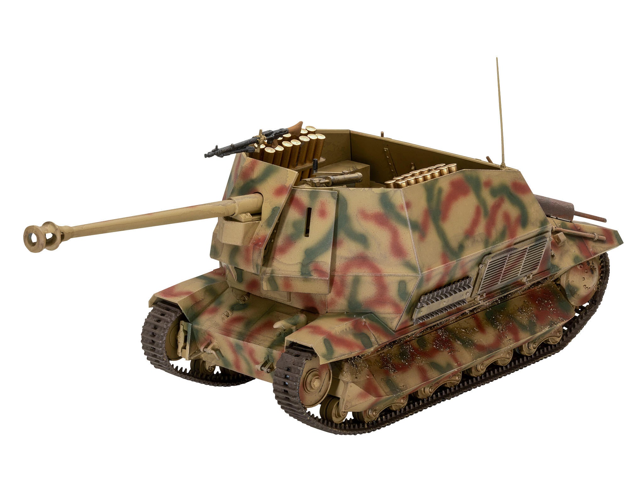 Set Macheta Revell Vehicul Militar Marder Tun 7.5 Cm P.A.K. 40 (Sf.) Pe Fcm 36(F) Scara Rev03292