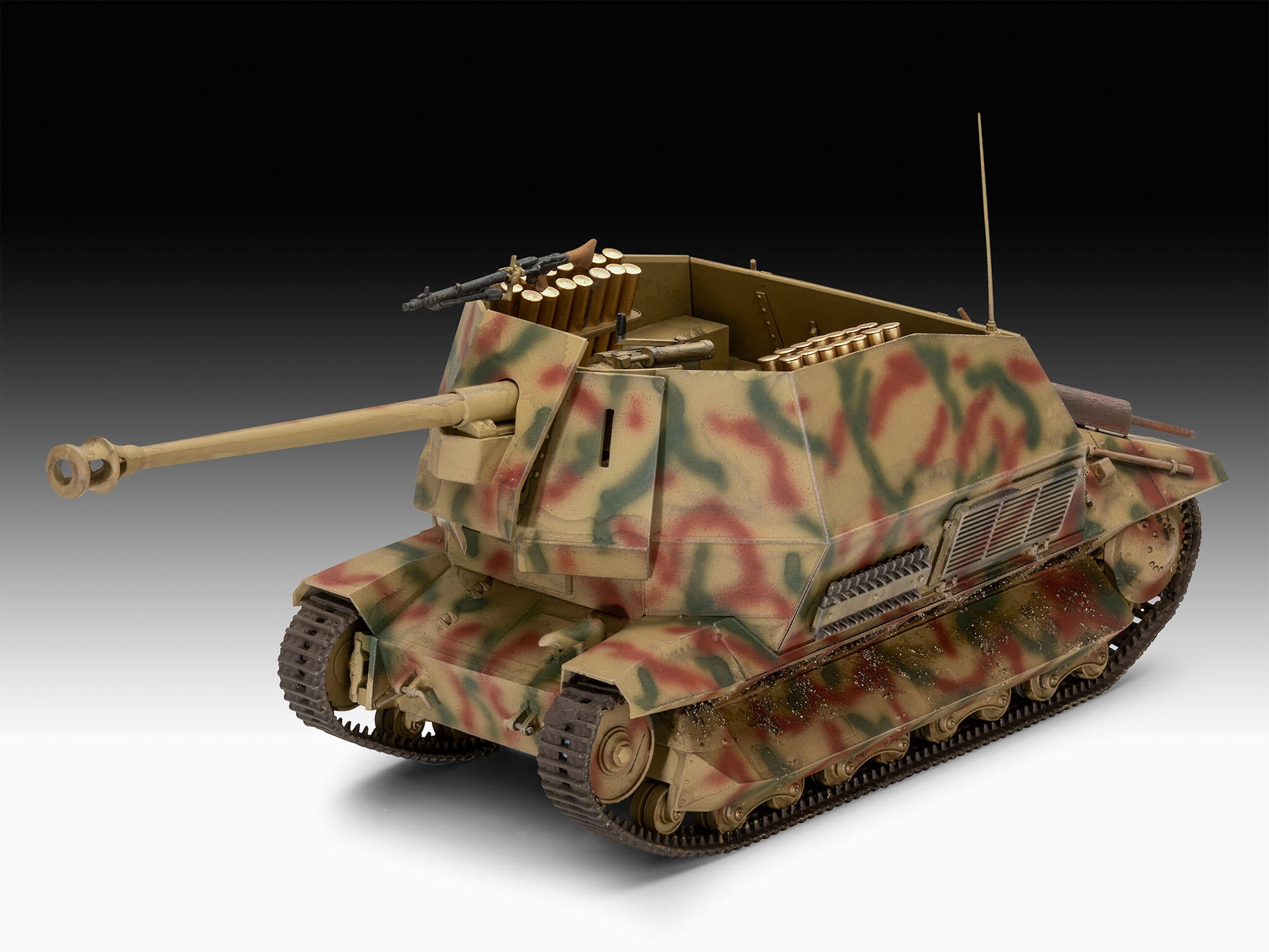 Set Macheta Revell Vehicul Militar Marder Tun 7.5 Cm P.A.K. 40 (Sf.) Pe Fcm 36(F) Scara Rev03292
