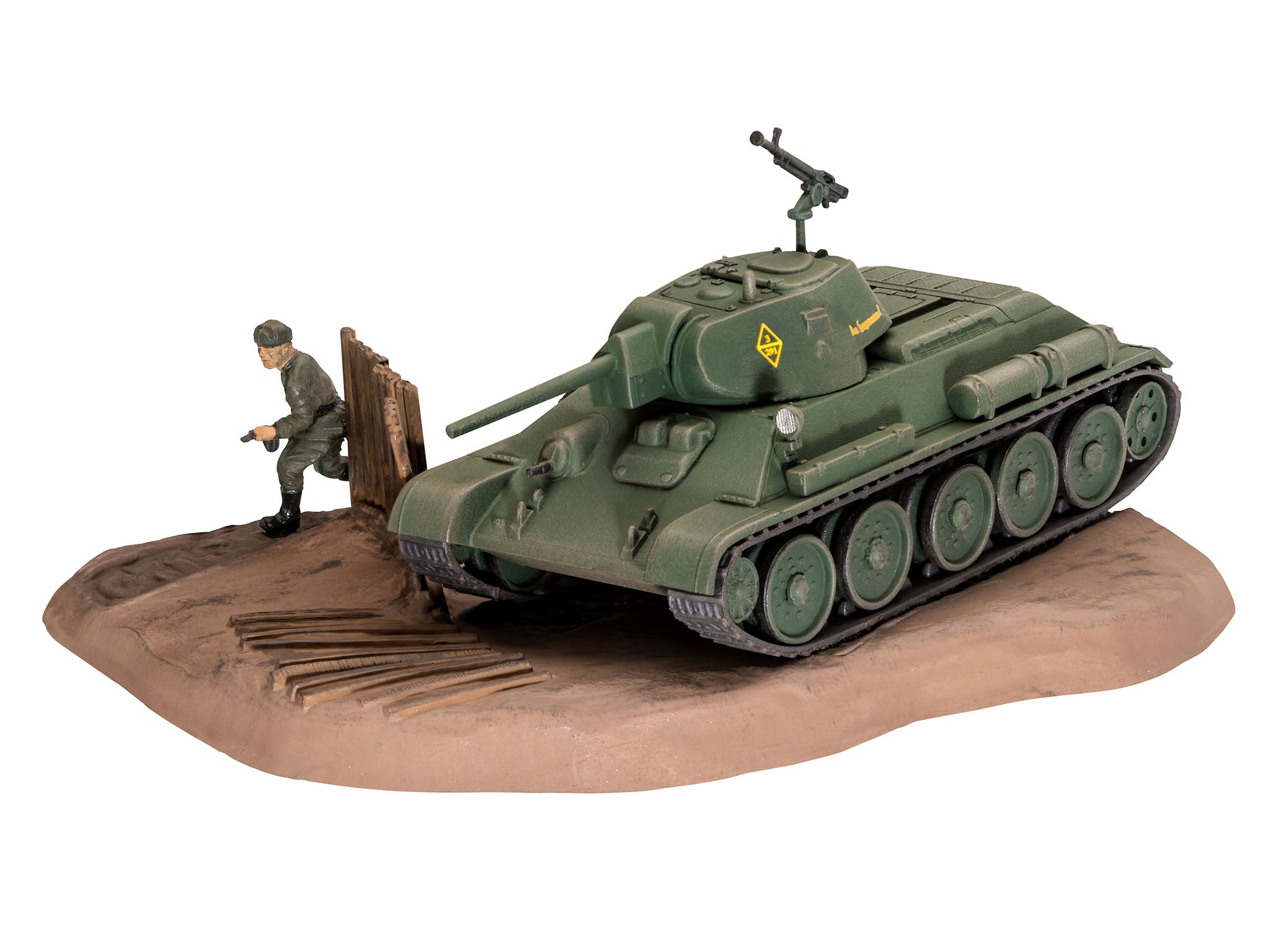 Vehicul Militar Revell T-34/76 Model 1940 Scara 1:76 Rev03294