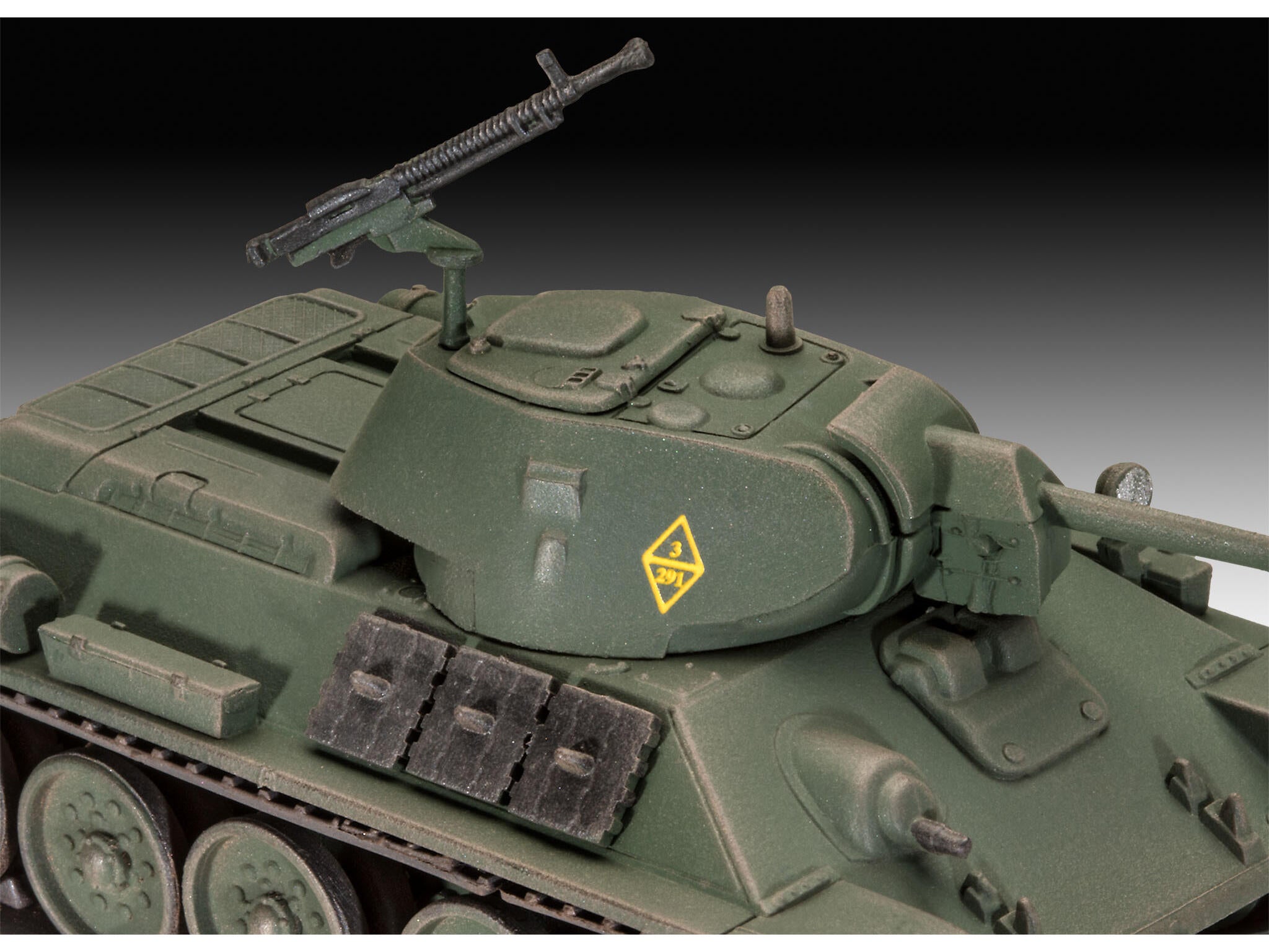 Vehicul Militar Revell T-34/76 Model 1940 Scara 1:76 Rev03294