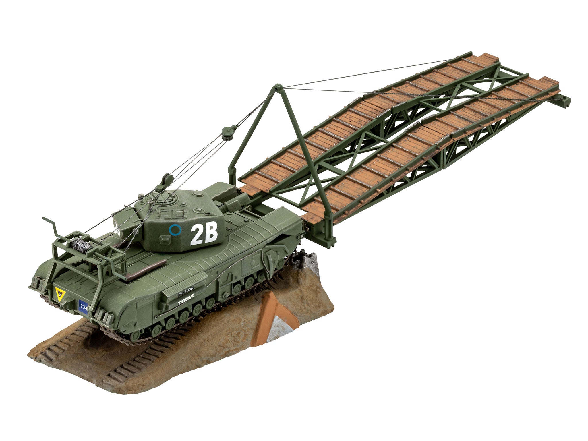 Vehicul Militar Revell Churchill A.V.R.E. Scara 1:76 Rev03297