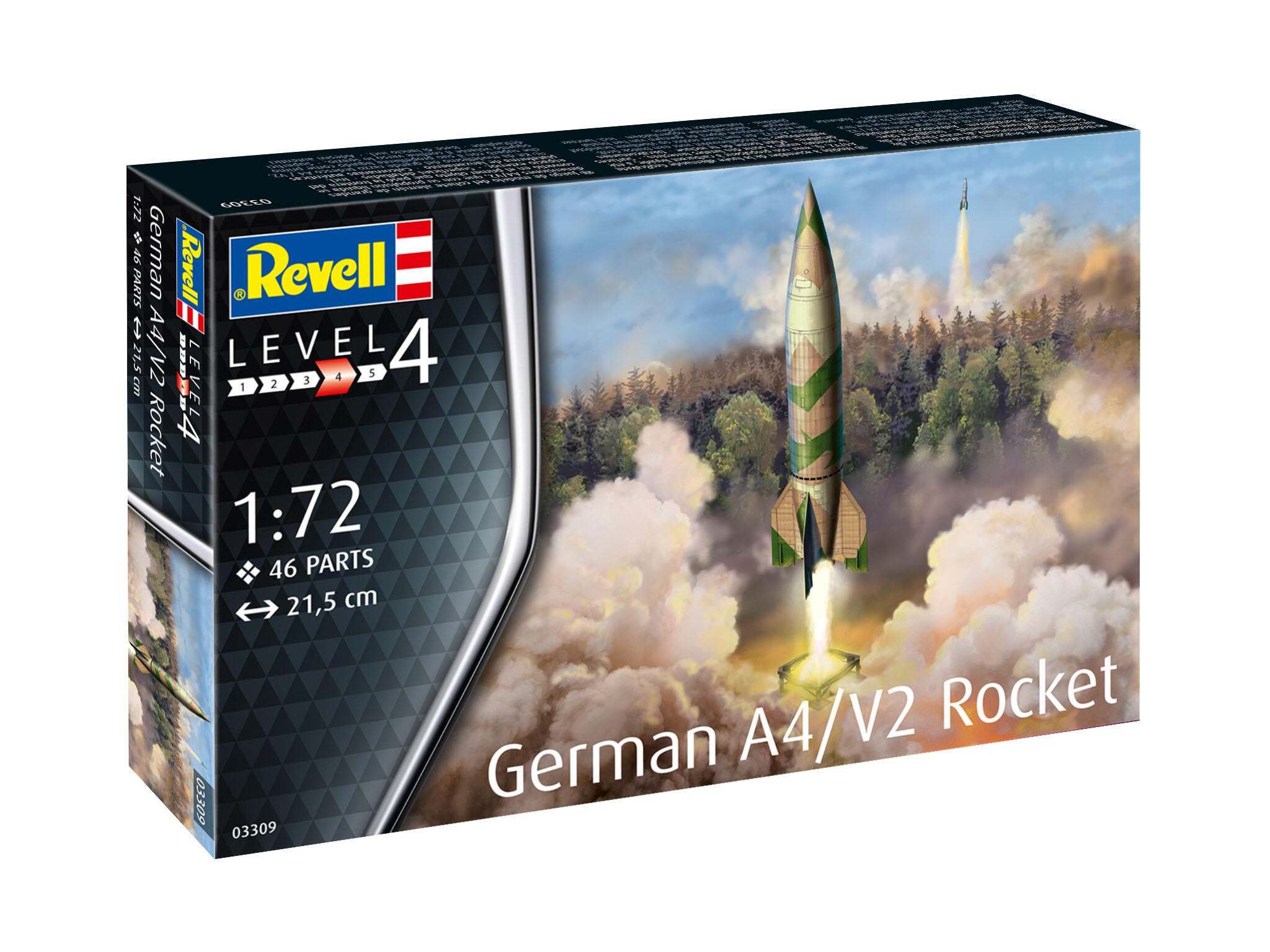 Revell Vehicul Militar  German A4/V2 Rocket Rev03309