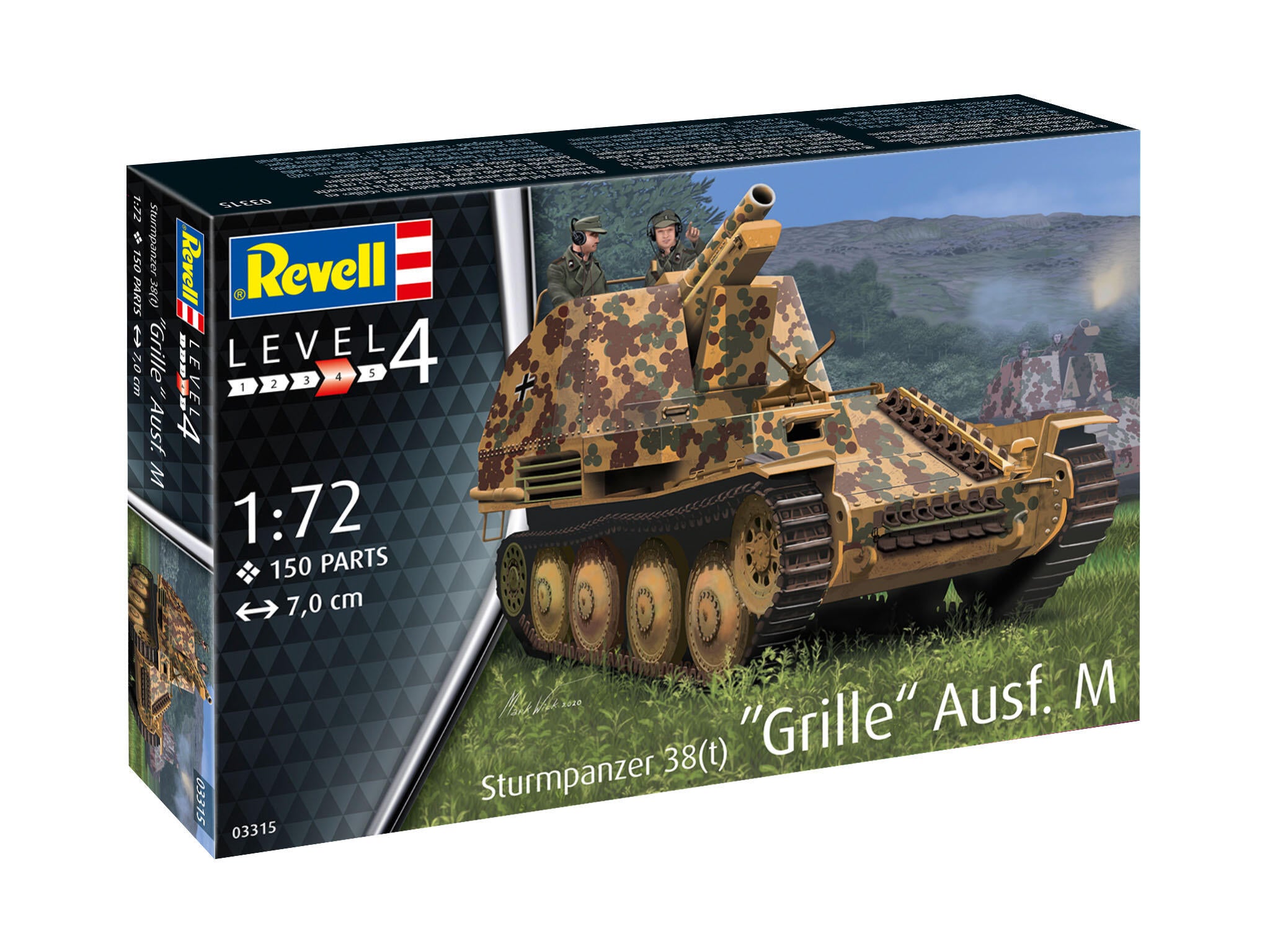 Revell Vehicul Militar  Sturmpanzer 38(T) Grille Ausf. M Rev03315