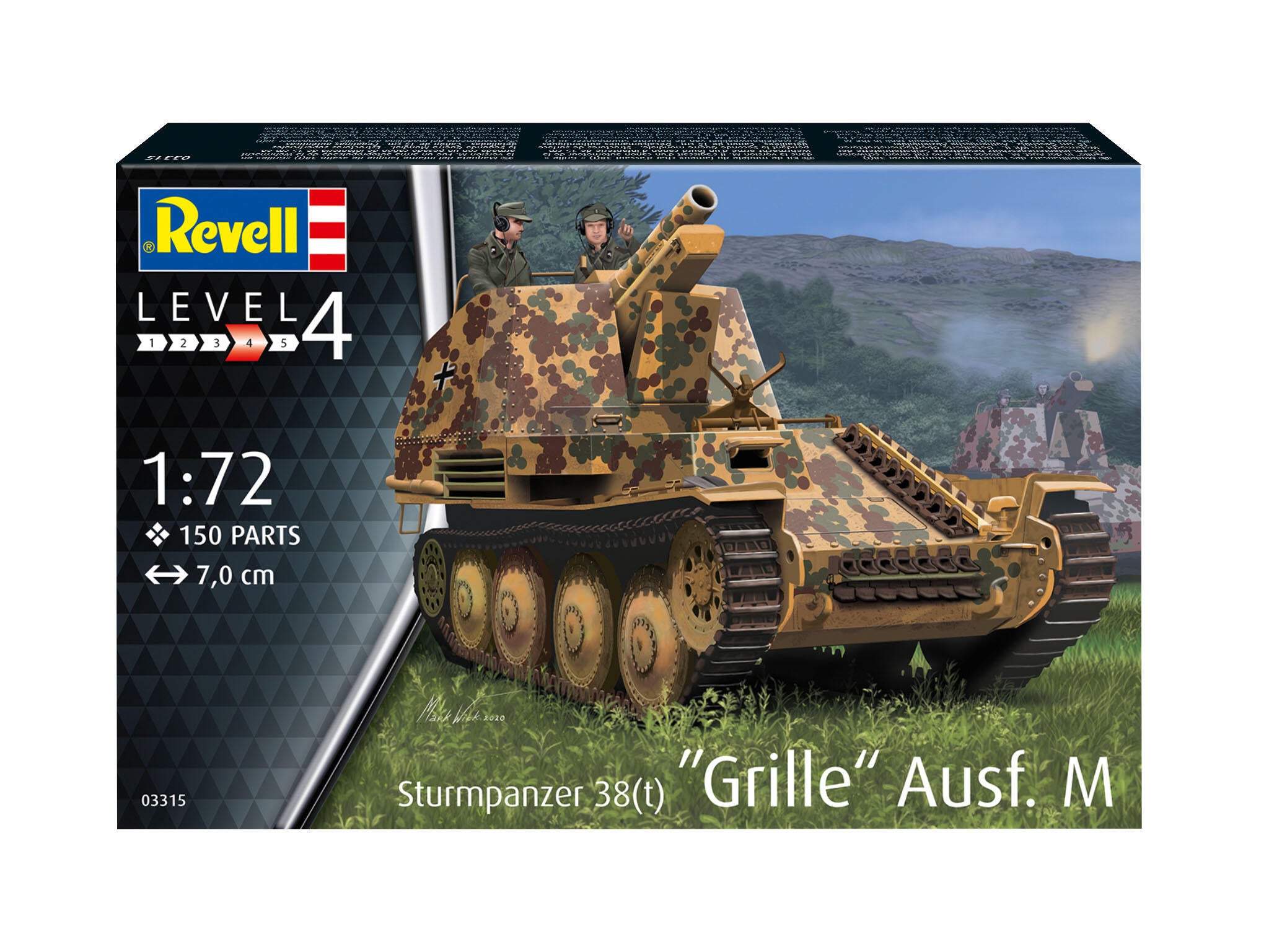 Revell Vehicul Militar  Sturmpanzer 38(T) Grille Ausf. M Rev03315