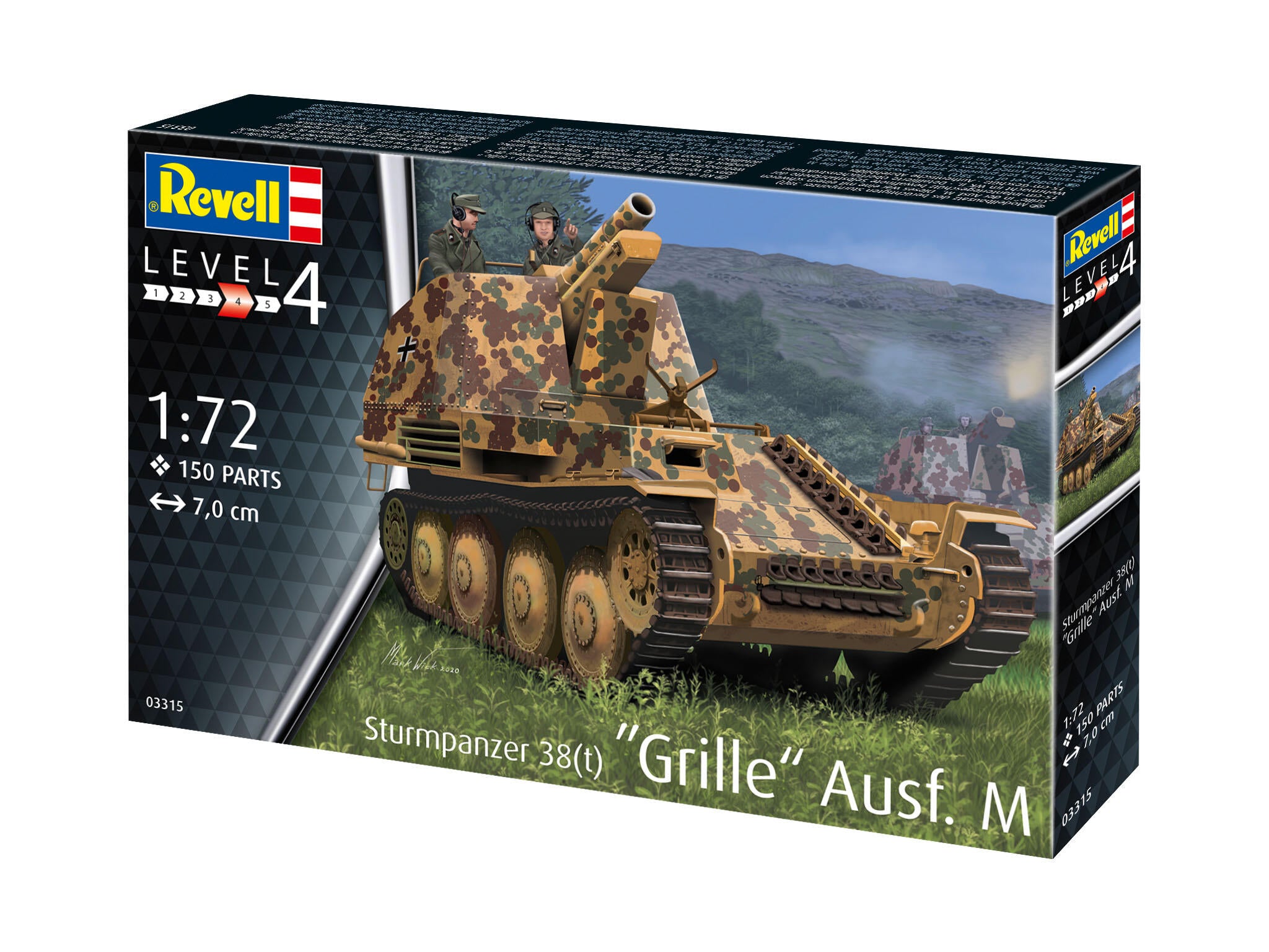 Revell Vehicul Militar  Sturmpanzer 38(T) Grille Ausf. M Rev03315