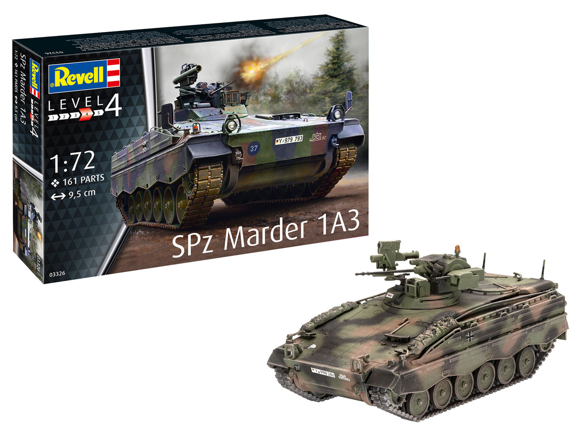 Vehicul Militar Revell Spz Marder 1A3 Scara 1:72 Rev03326