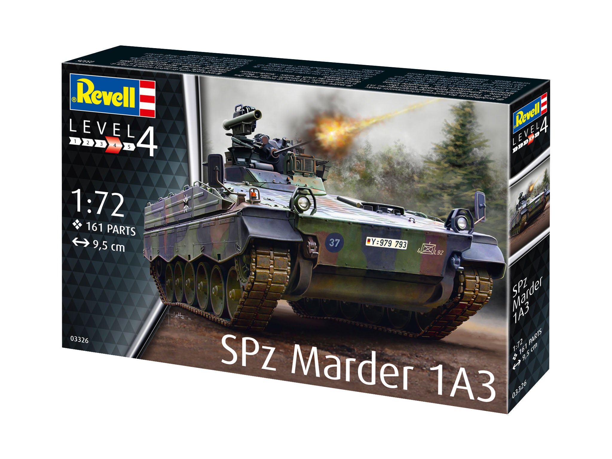 Vehicul Militar Revell Spz Marder 1A3 Scara 1:72 Rev03326