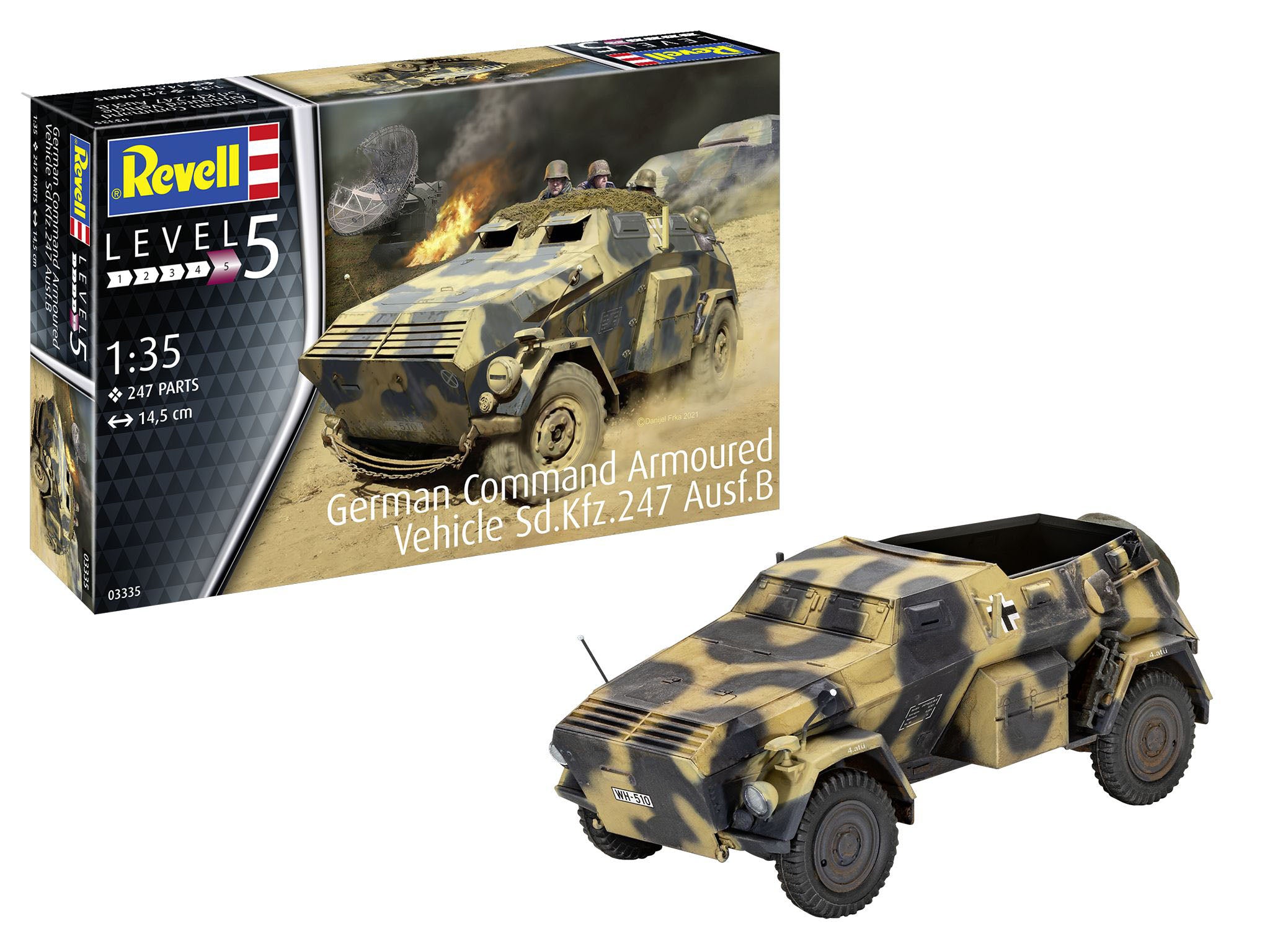 Macheta Revell masina militara Sd.Kfz. 247 : Revell 03335