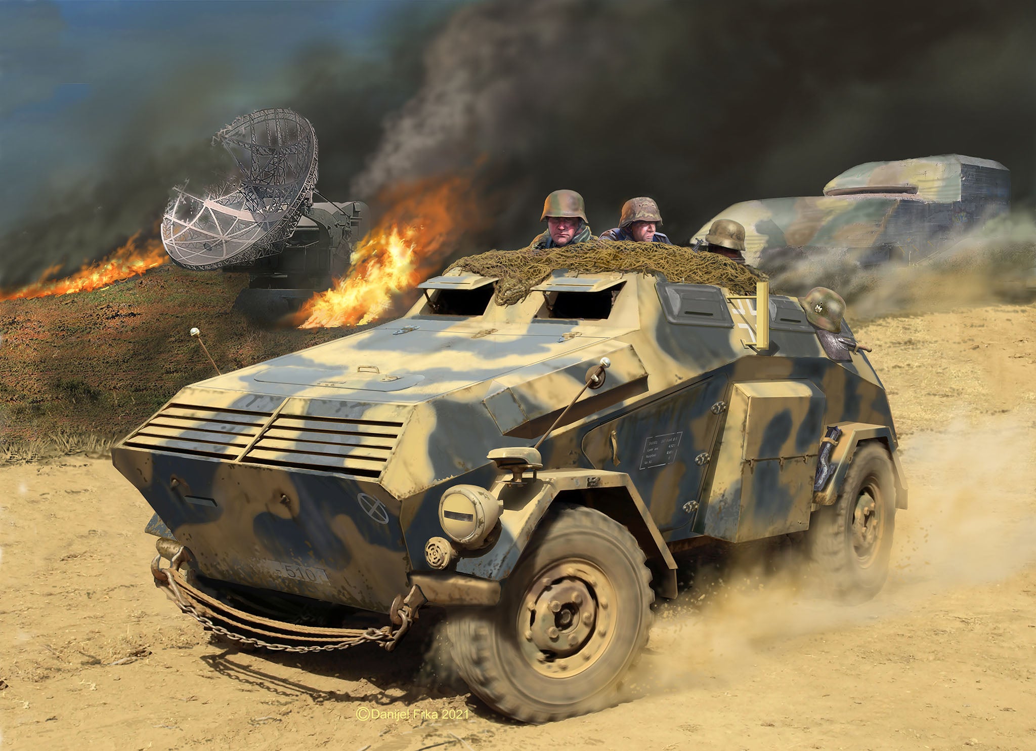 Macheta Revell masina militara Sd.Kfz. 247 : Revell 03335