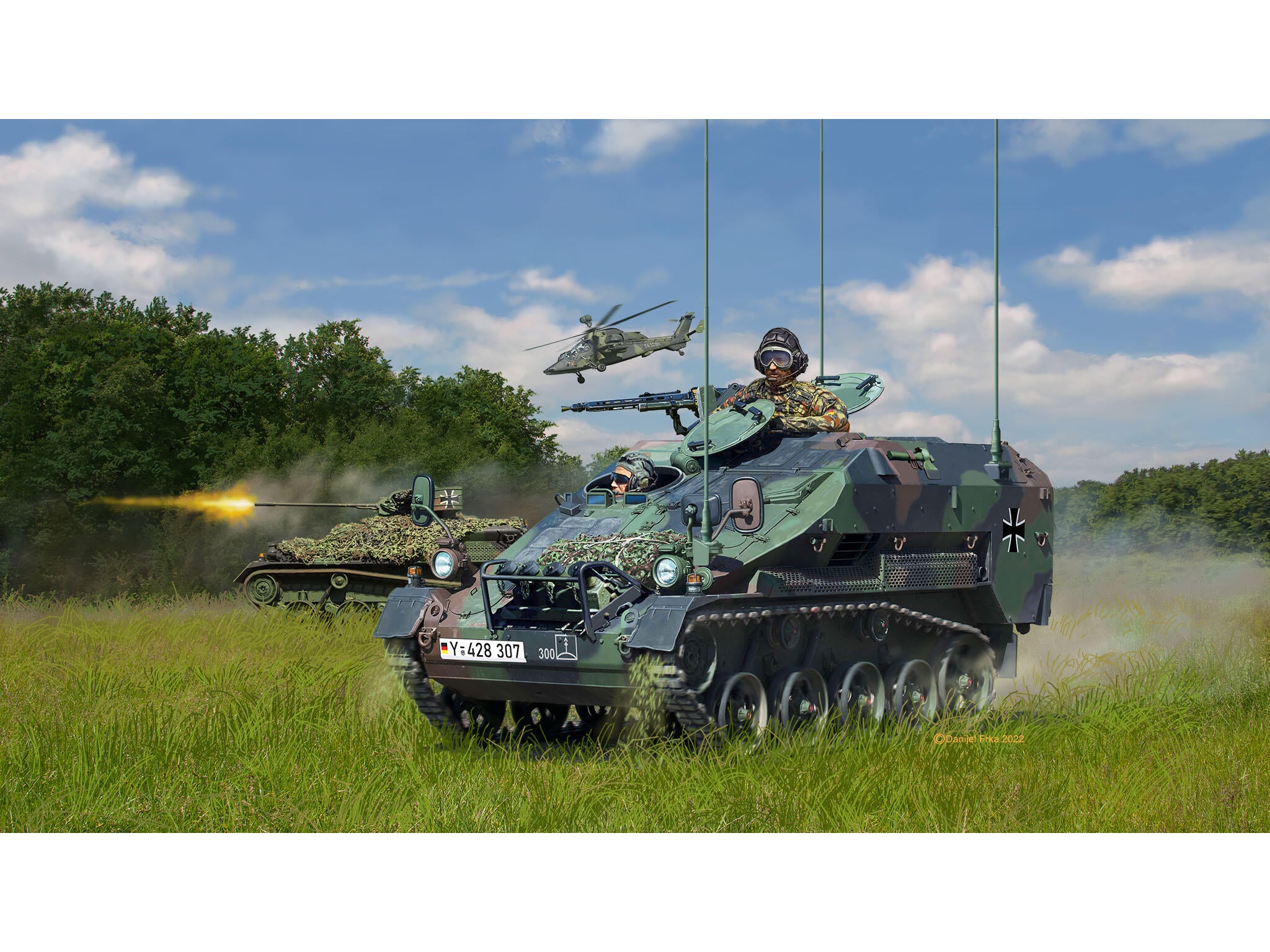 Revell Vehicul Militar  Wiesel 2 Leflasys Bf/Uf Rev03336