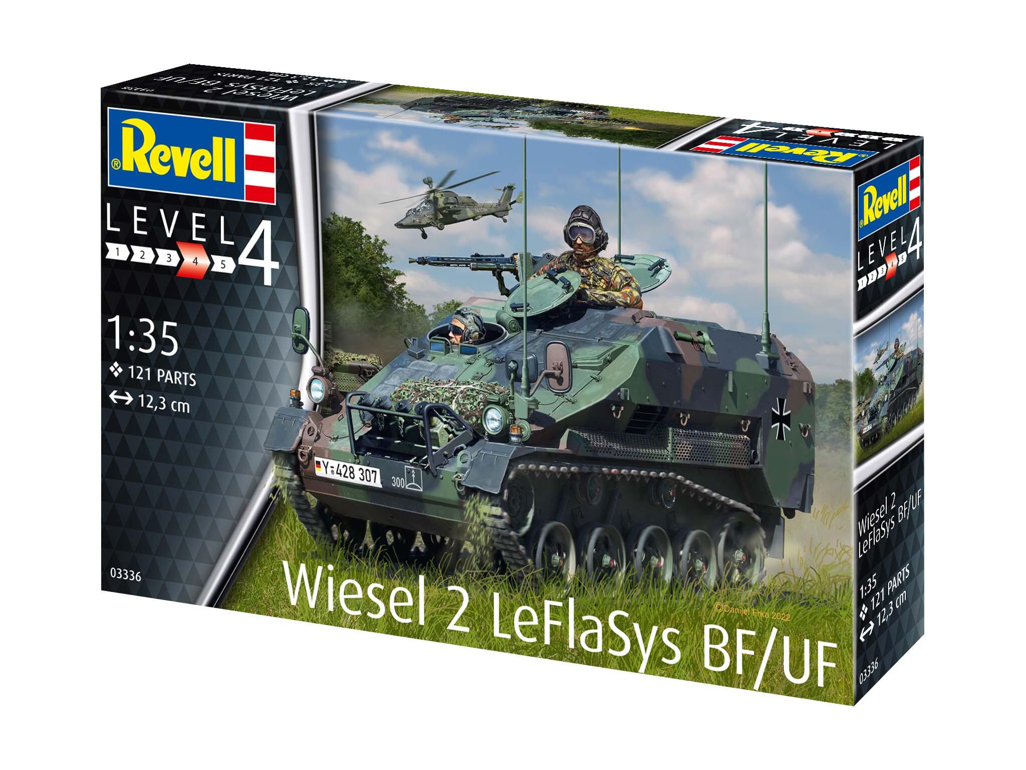 Revell Vehicul Militar  Wiesel 2 Leflasys Bf/Uf Rev03336