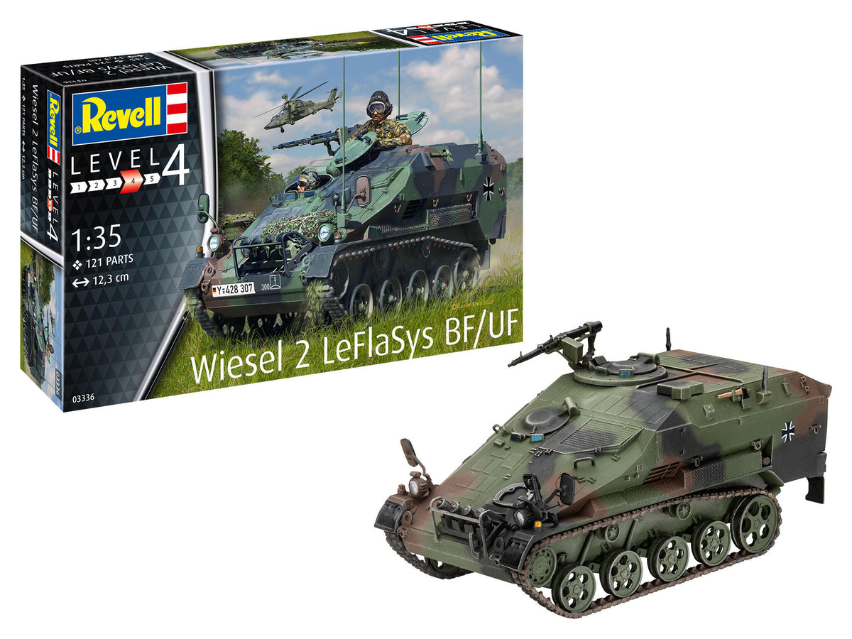 Revell Vehicul Militar  Wiesel 2 Leflasys Bf/Uf Rev03336