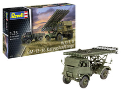 Set Macheta Revell Vehicul Militar W.O.T. 8 Bm-13-16 Katiusa/Cargo Scara 1:35 Rev03338
