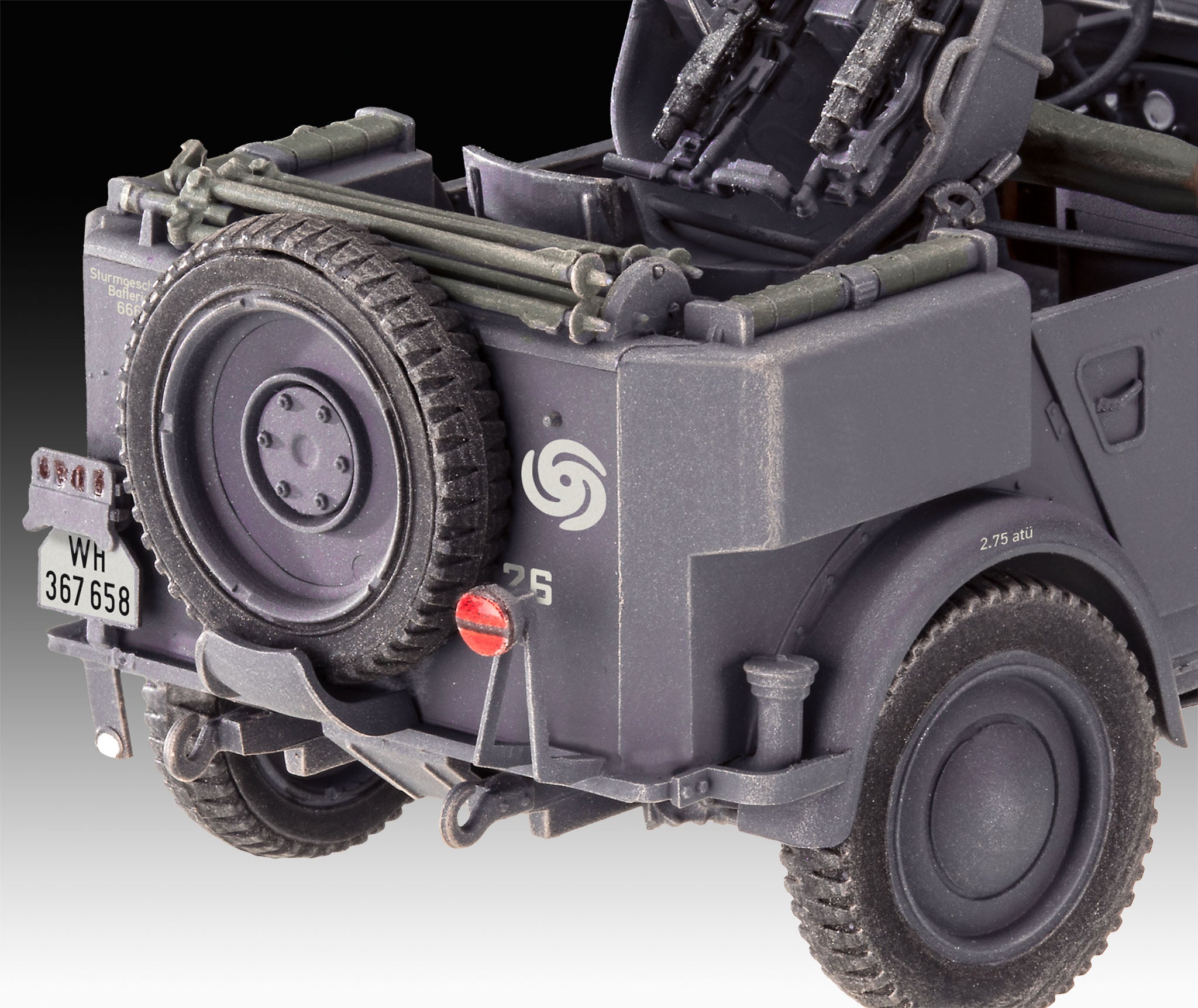 Vehicul Militar Revell Le. Gl. Einheits-Pkw 4 Scara 1:35 Rev03339