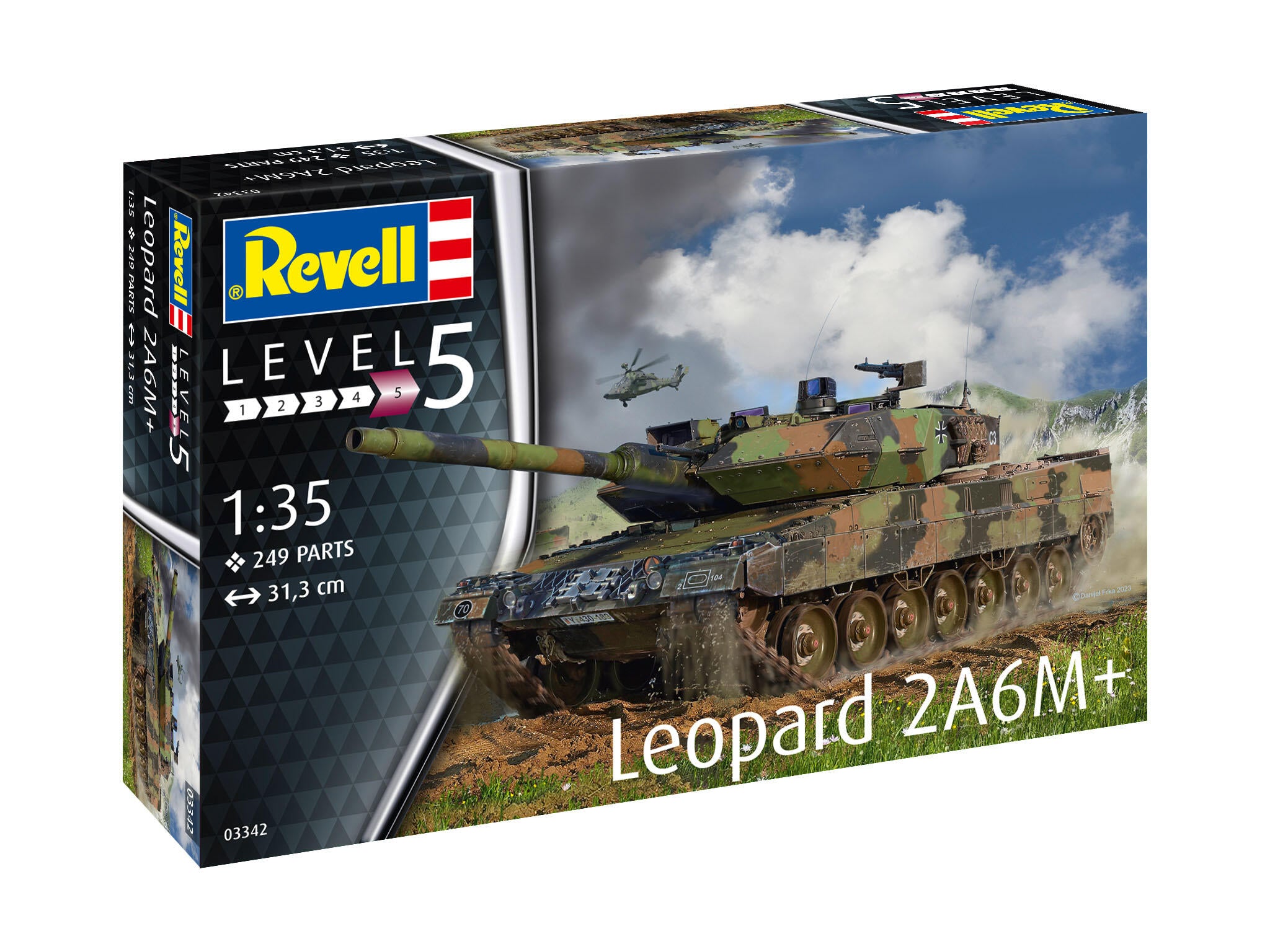 Revell Set Macheta Revell Vehicul Militar Leopard 2 A6M Scara 1:35 Rev03342