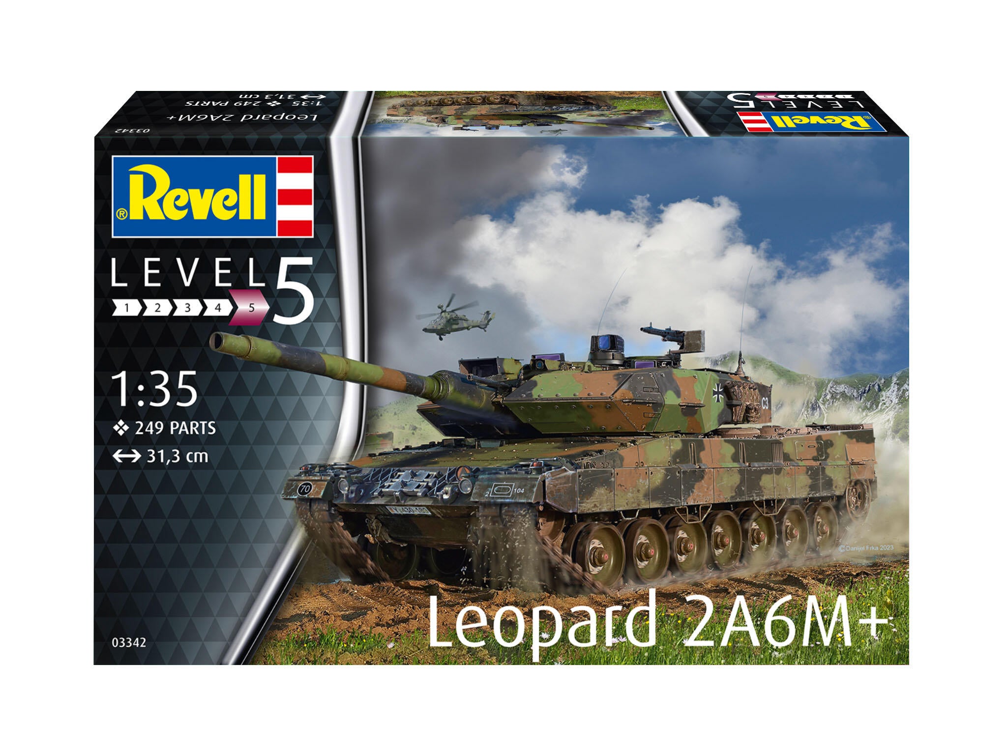 Revell Set Macheta Revell Vehicul Militar Leopard 2 A6M Scara 1:35 Rev03342